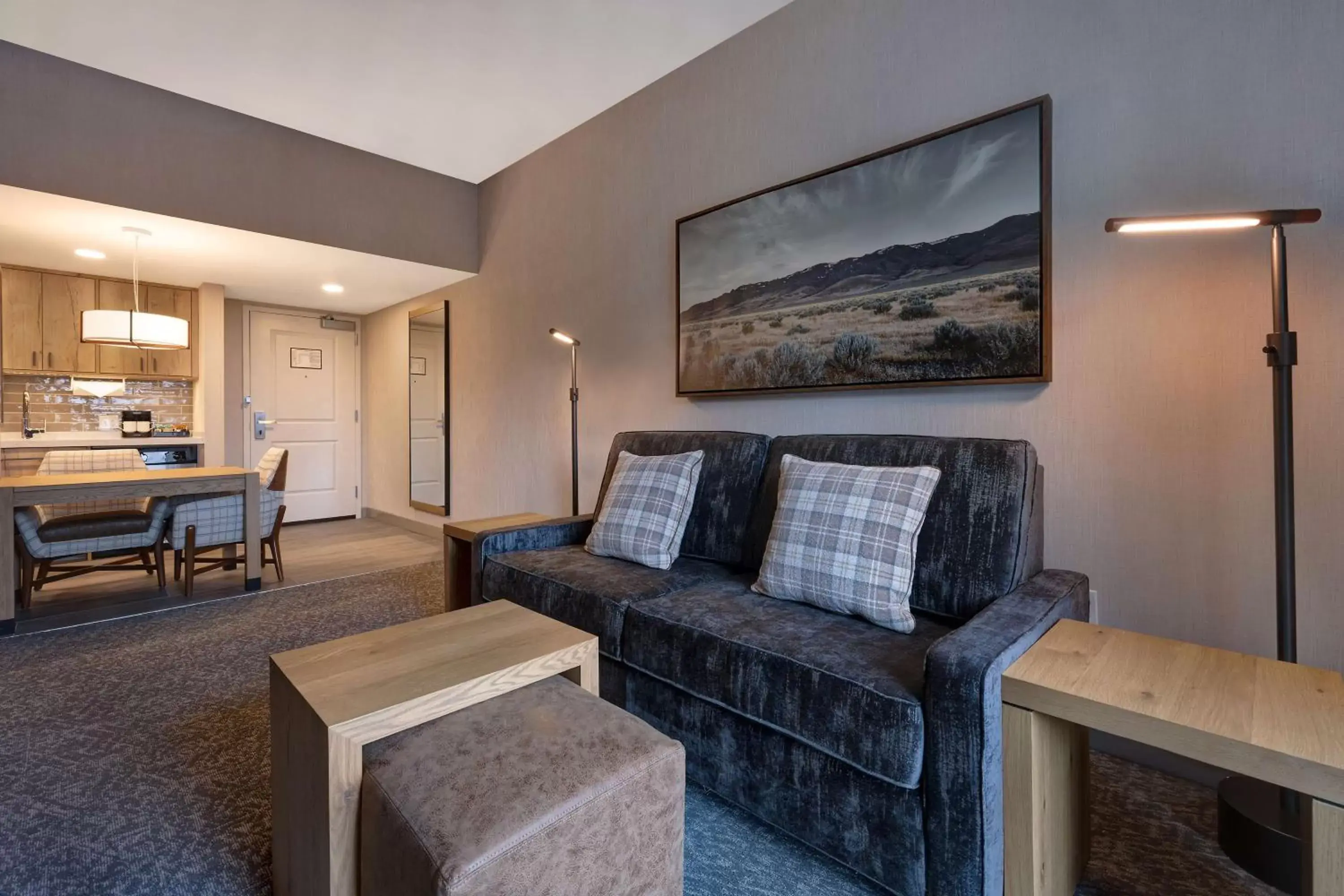 Living room, Seating Area in Homewood Suites By Hilton Eagle Boise, Id