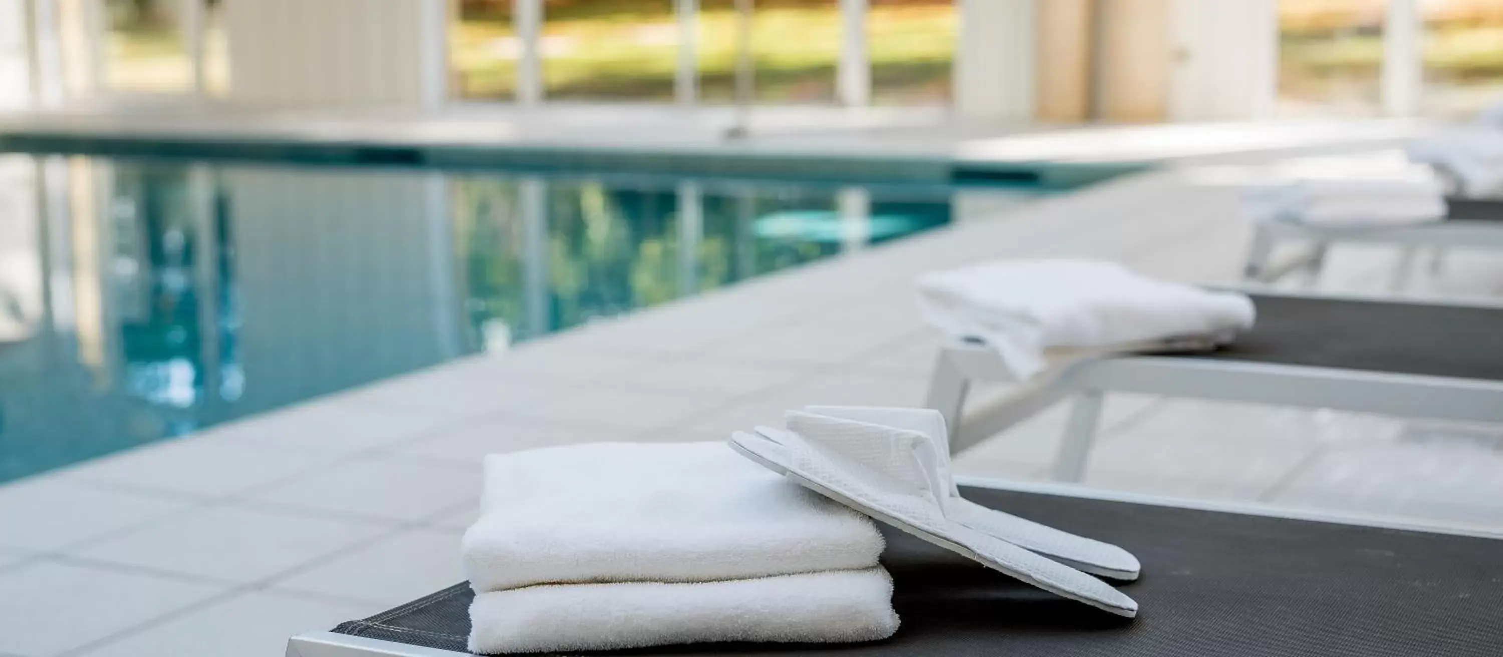 Swimming Pool in Logis Domaine de Fompeyre