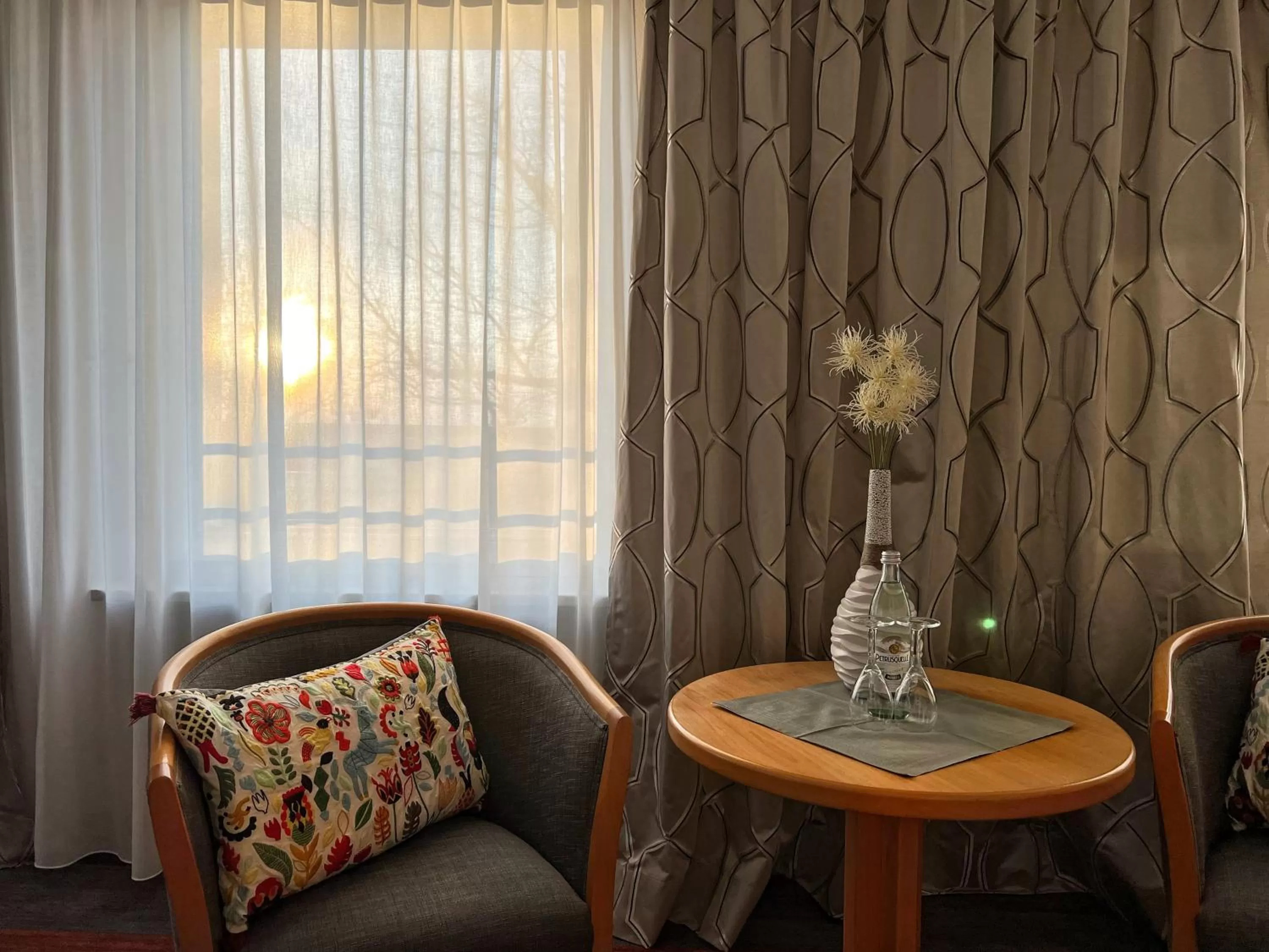 Seating area in Hotel Prinz