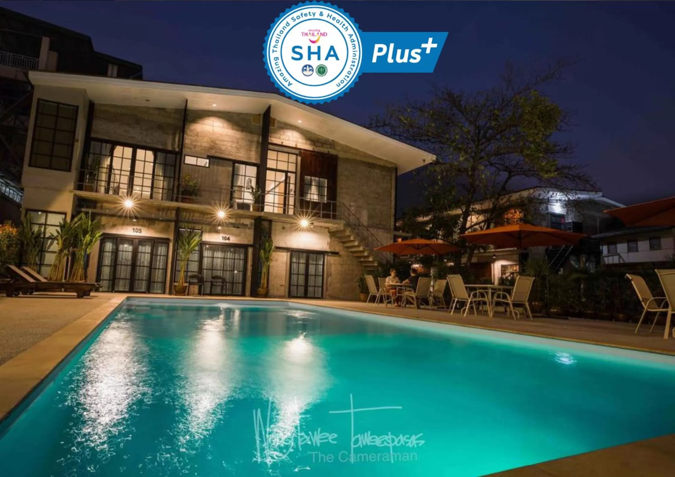 Swimming pool in The Warehouse Chiang Mai