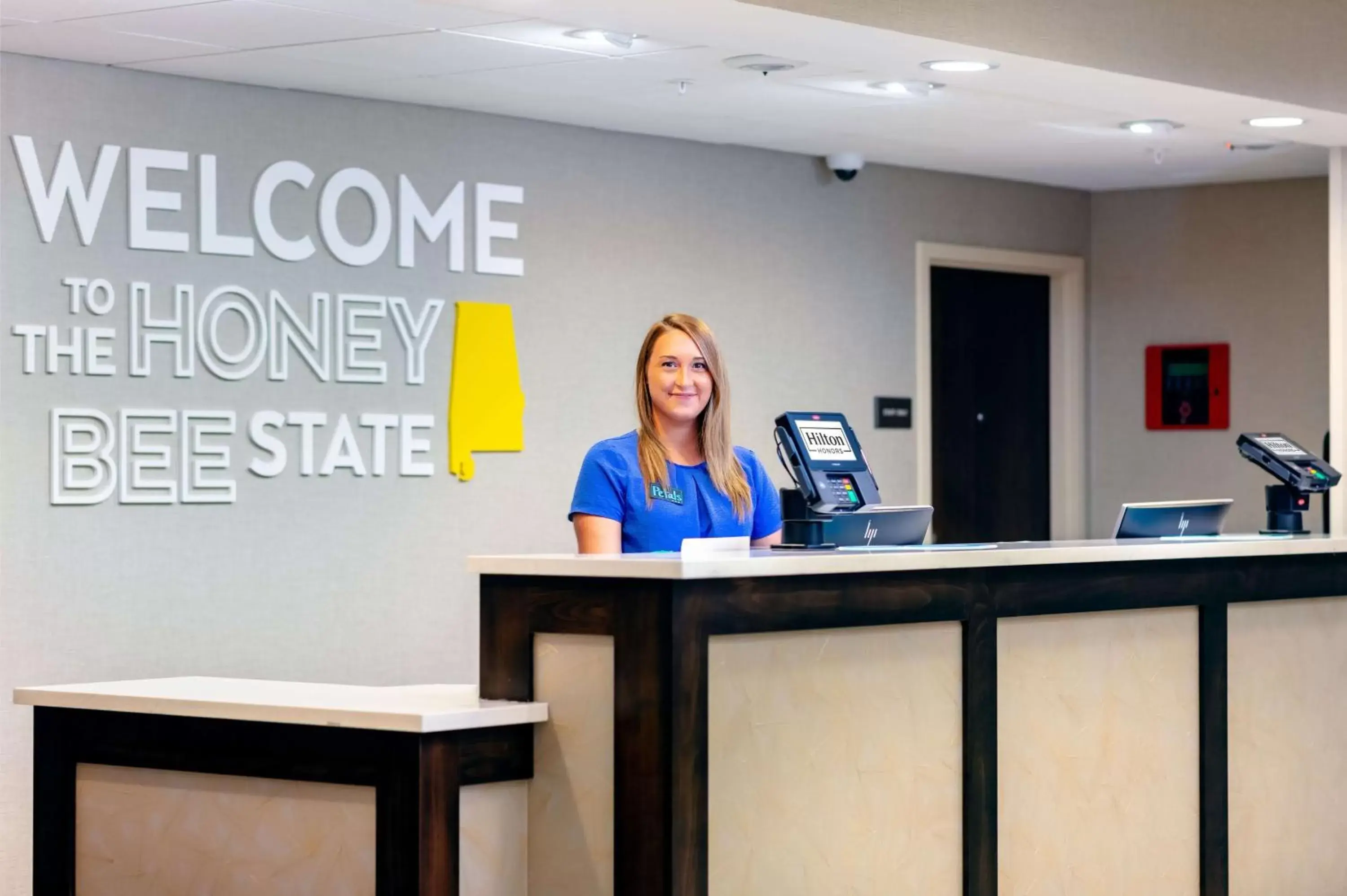 Lobby or reception in Hampton Inn Wetumpka Lobby or reception in Hampton Inn Wetumpka