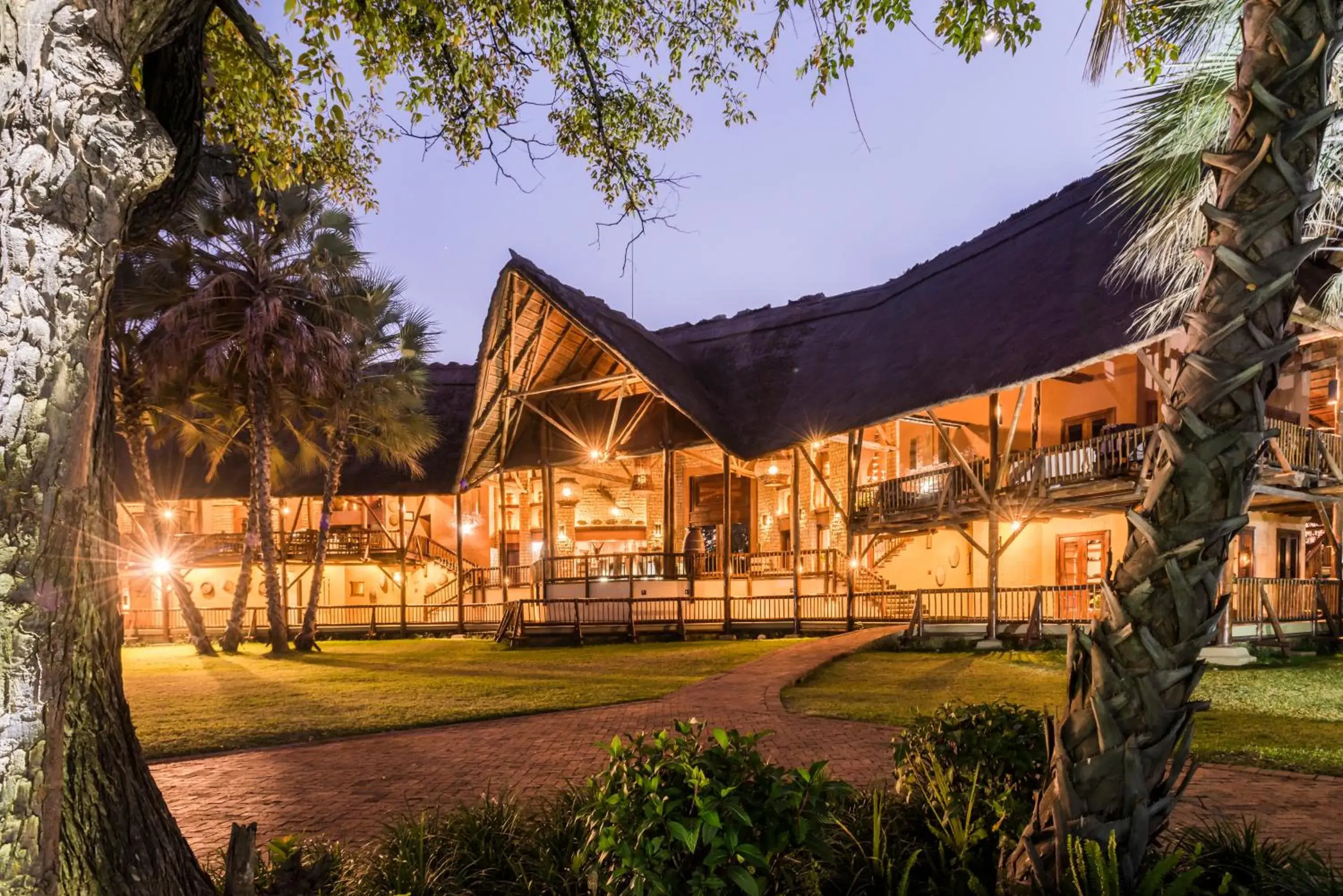 Property Building in Aha The David Livingstone Safari Lodge & Spa