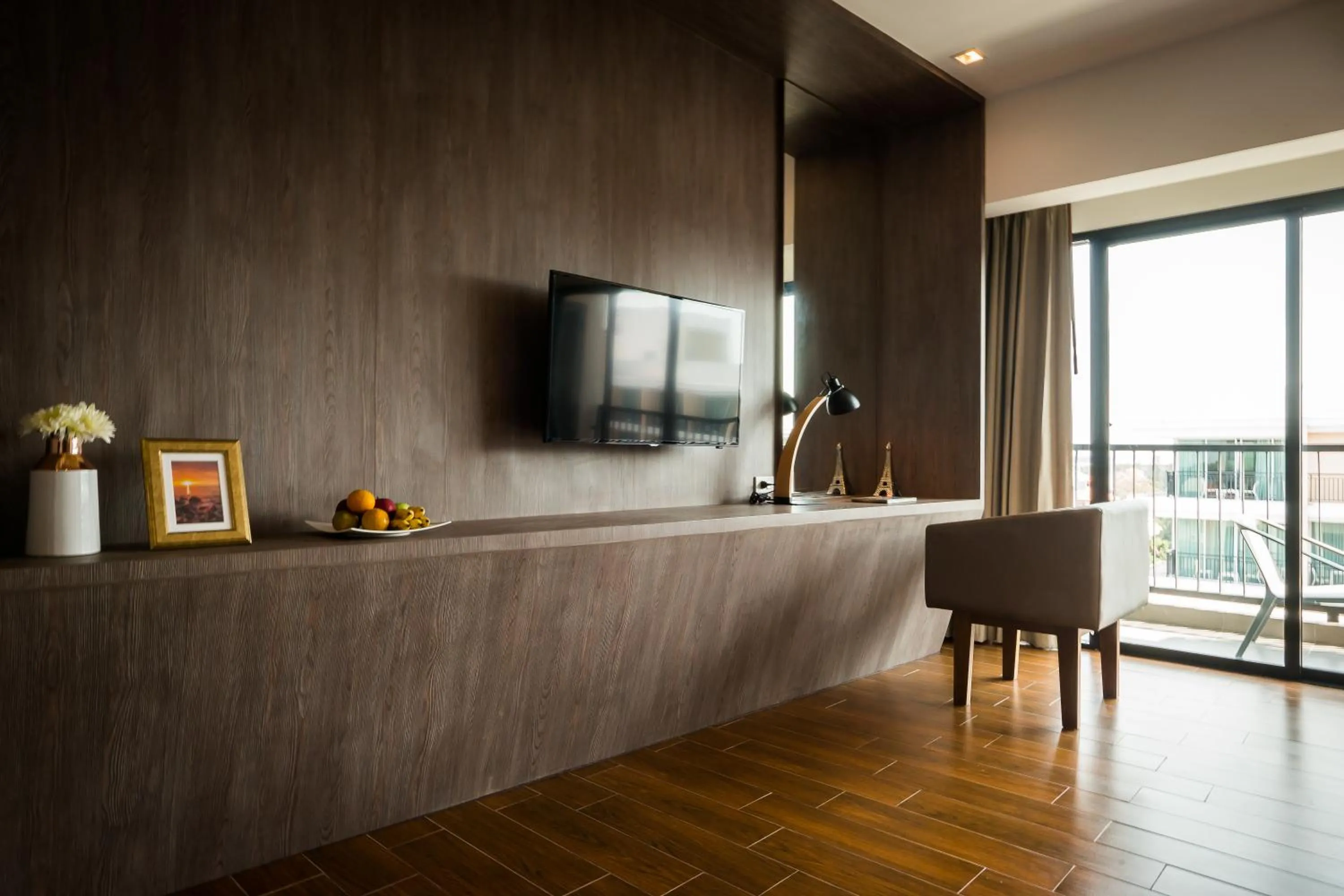 Seating area in J Inspired Hotel Pattaya