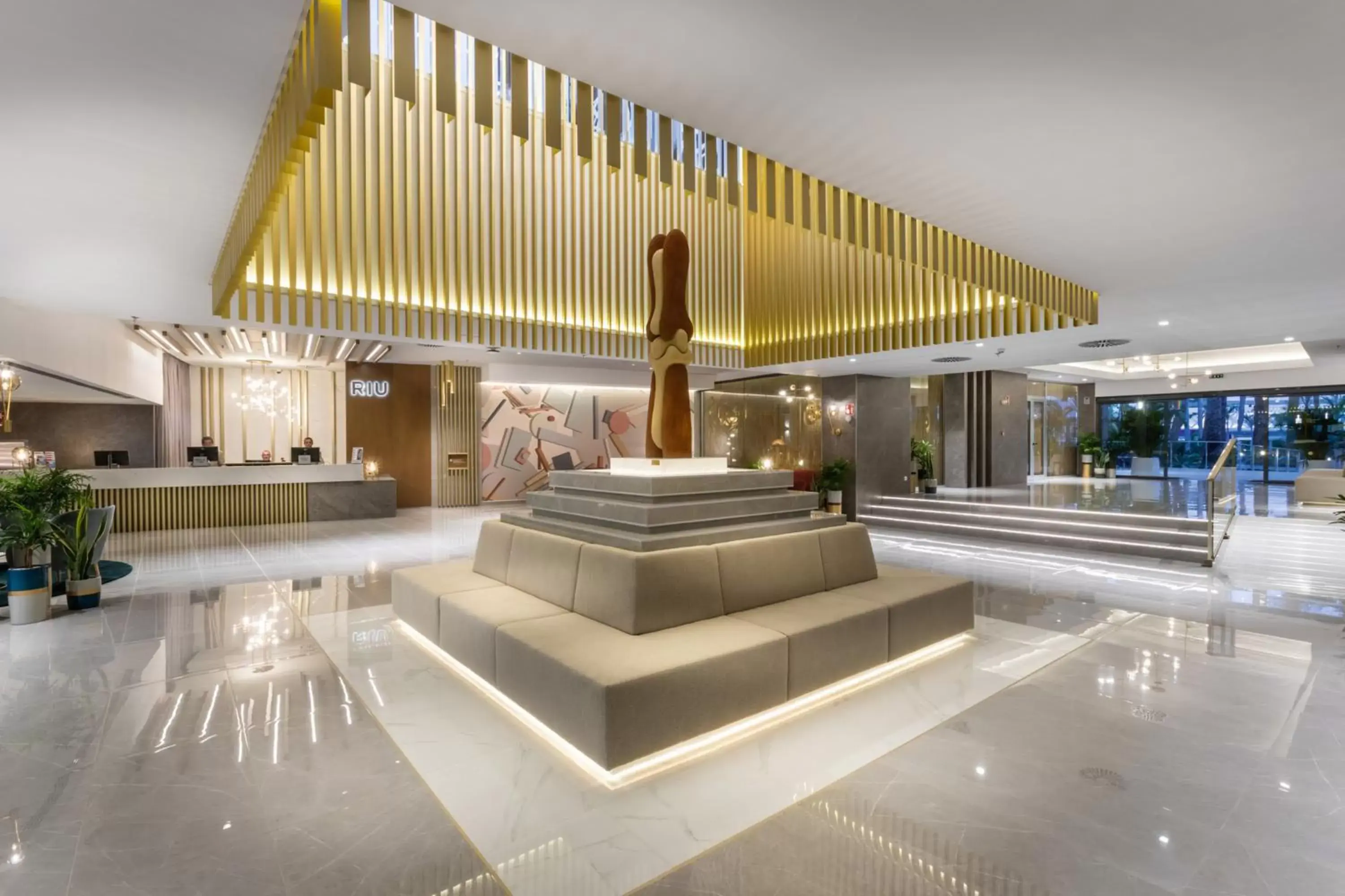 Lobby or reception in Hotel Riu Palace Palmeras - All Inclusive Lobby or reception in Hotel Riu Palace Palmeras - All Inclusive