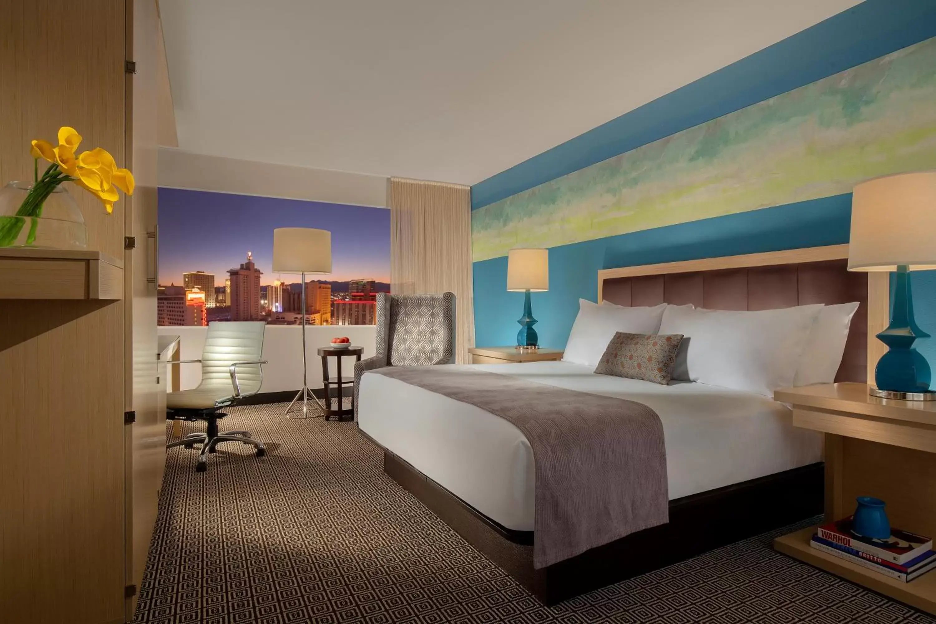 Bed in Downtown Grand Hotel & Casino