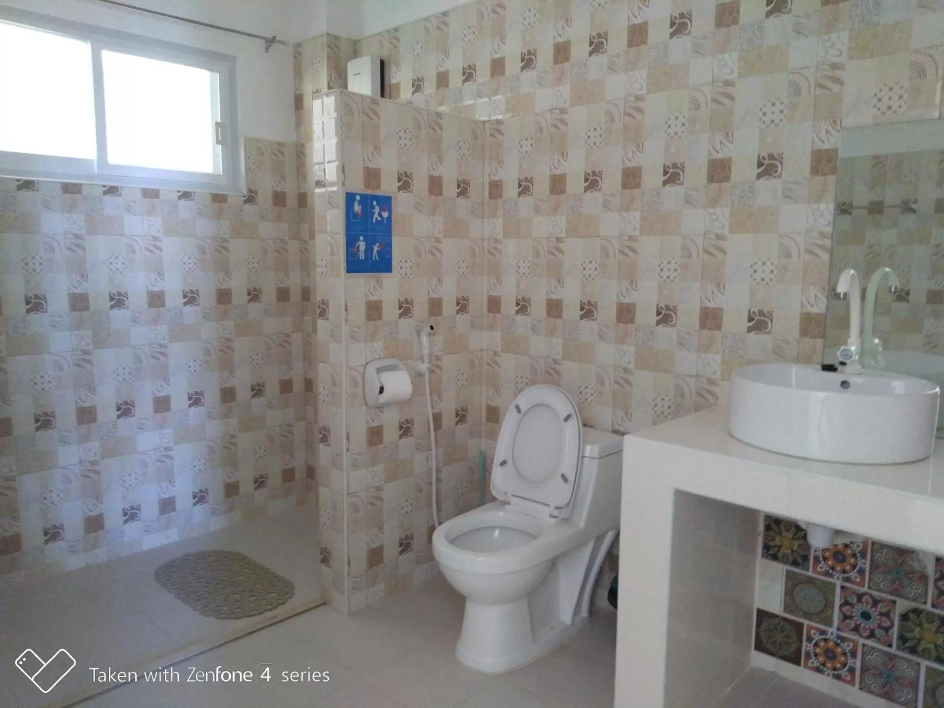 Toilet in D & B BLUESTAR BEACH RESORT