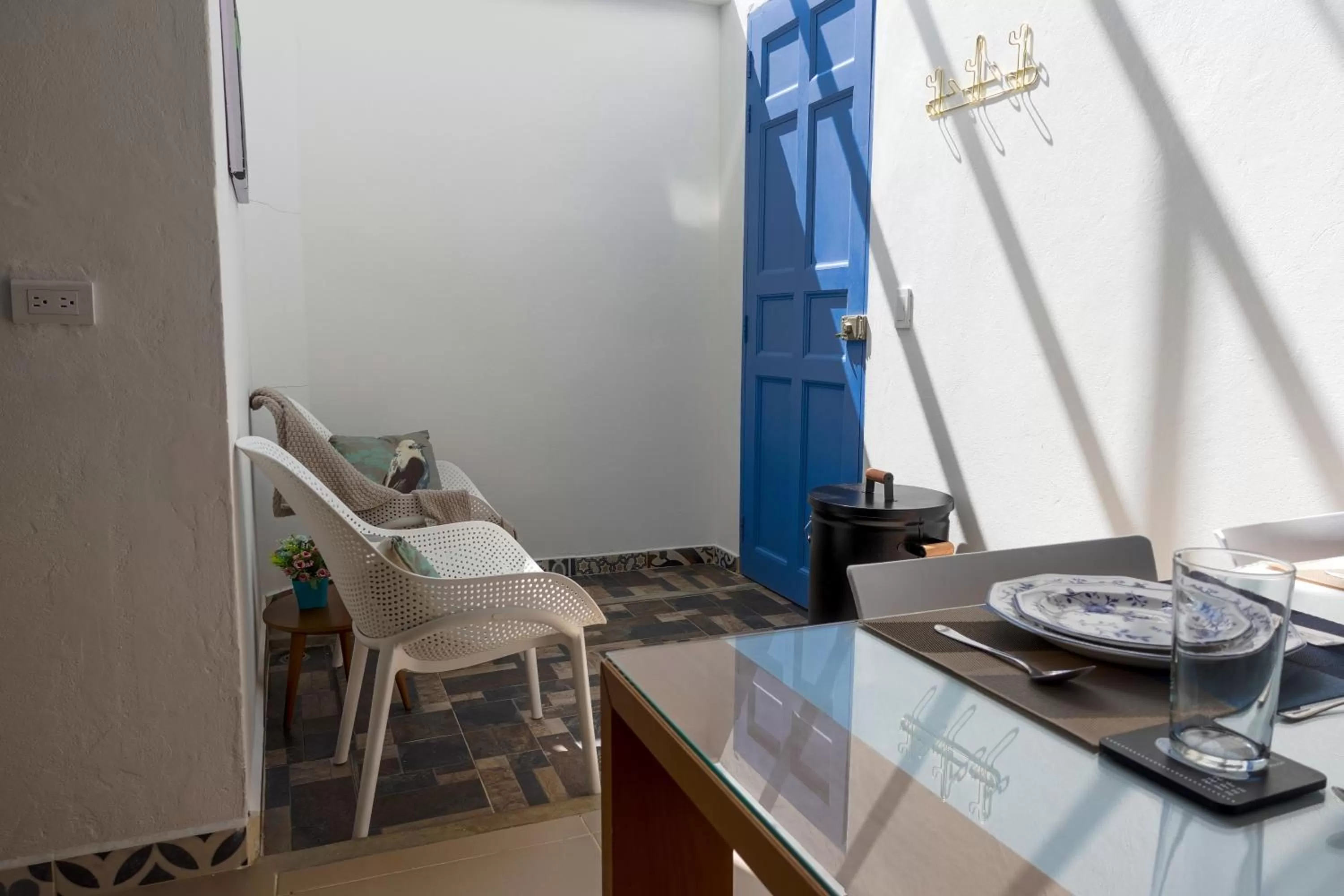 BBQ facilities in Hotel Azulado Jericó