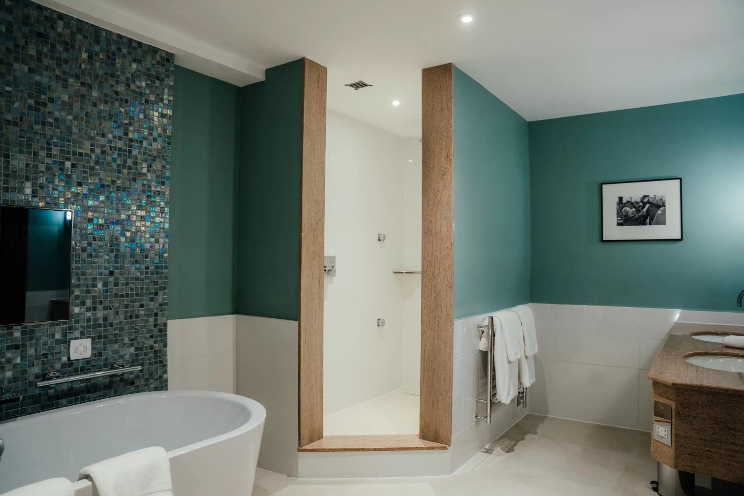 Shower in Pennyhill Park Hotel and Spa