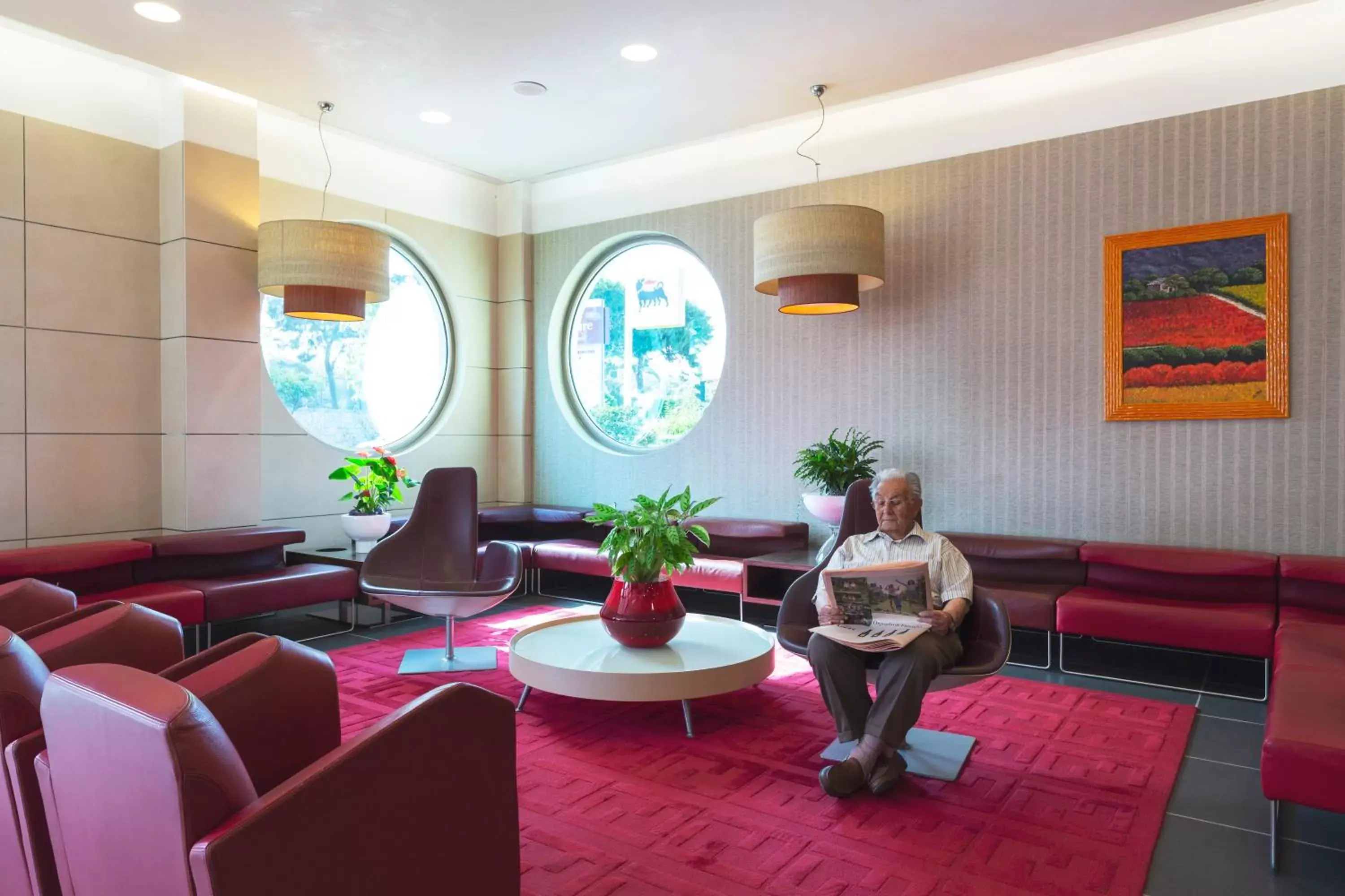 Lobby or reception, Seating Area in Hotel Mercure Siracusa