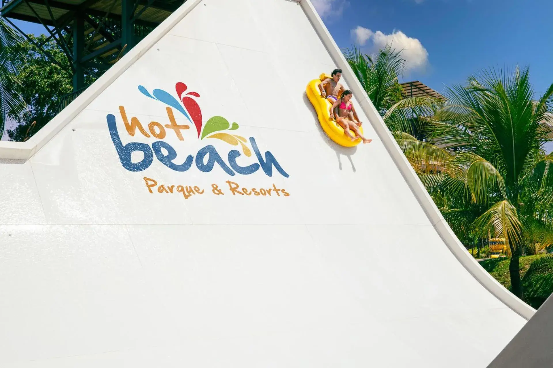 Aqua park, Property Logo/Sign in Hot Beach Resort