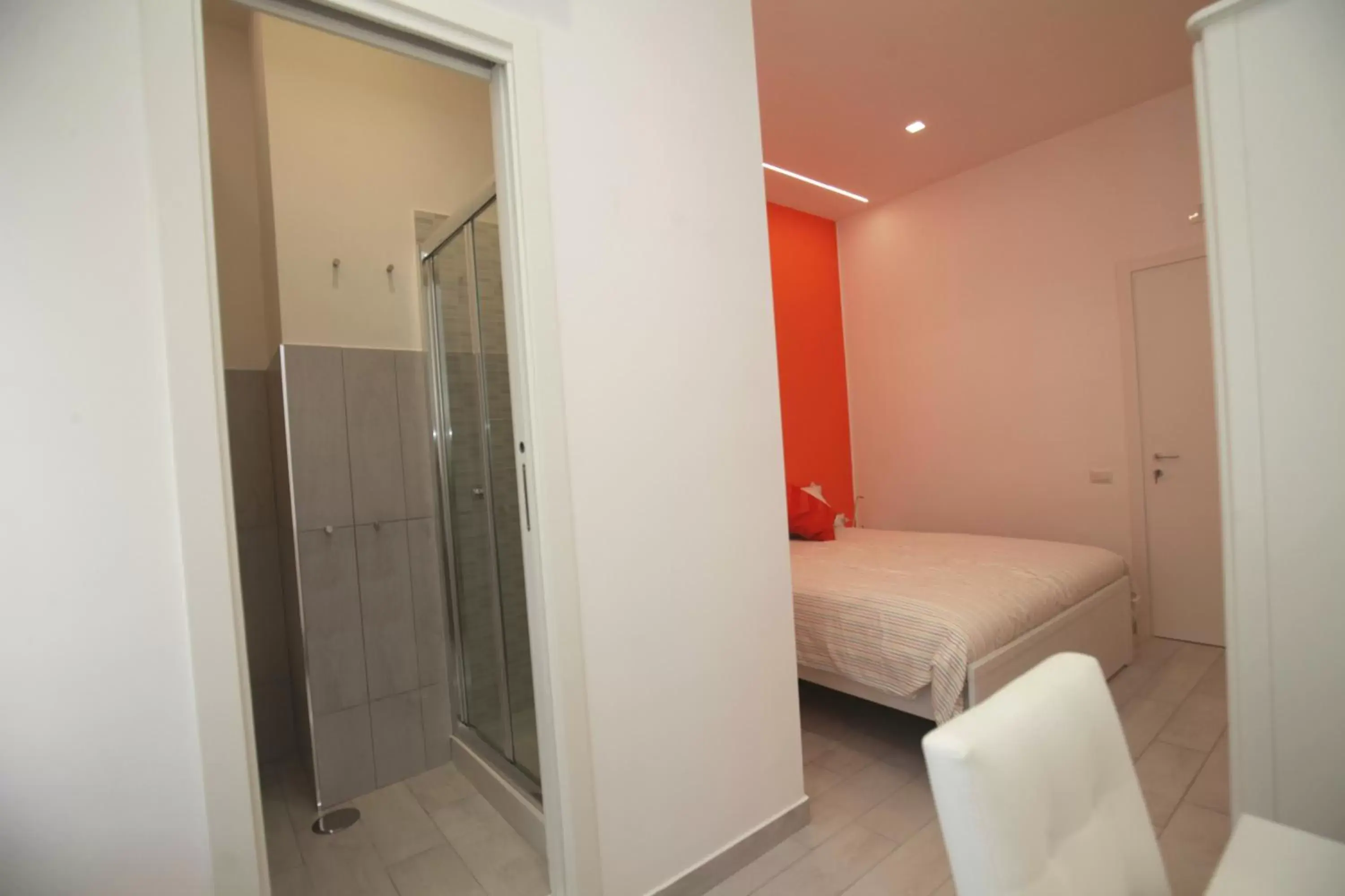 Bathroom, Bed in B&B Il Porto