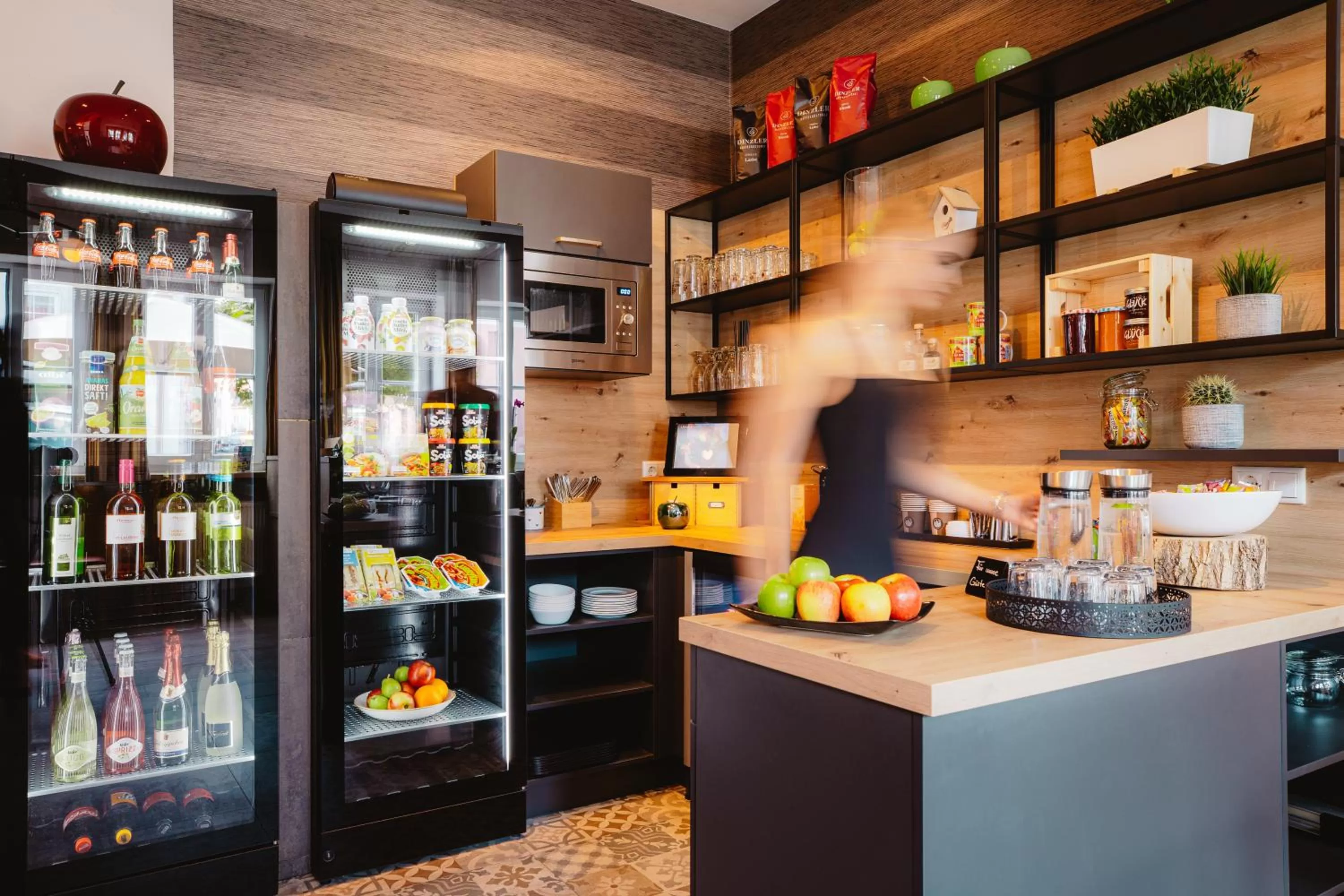 Lobby or reception in Schieners Hotel & Apfelhof Apartments