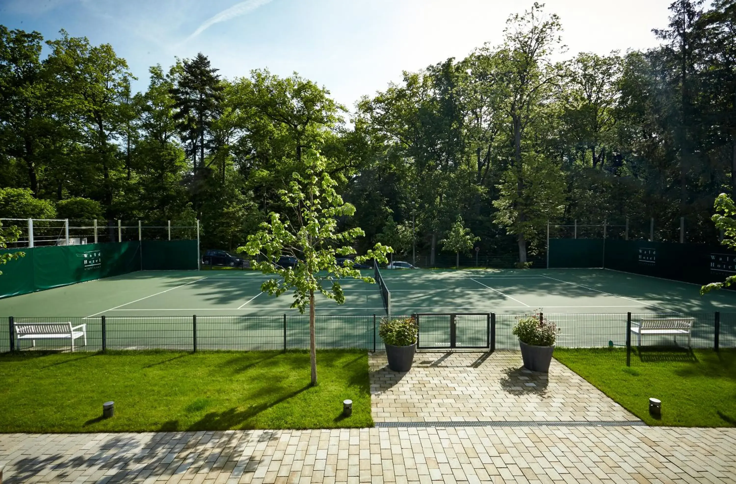 Tennis court in Waldhotel Stuttgart