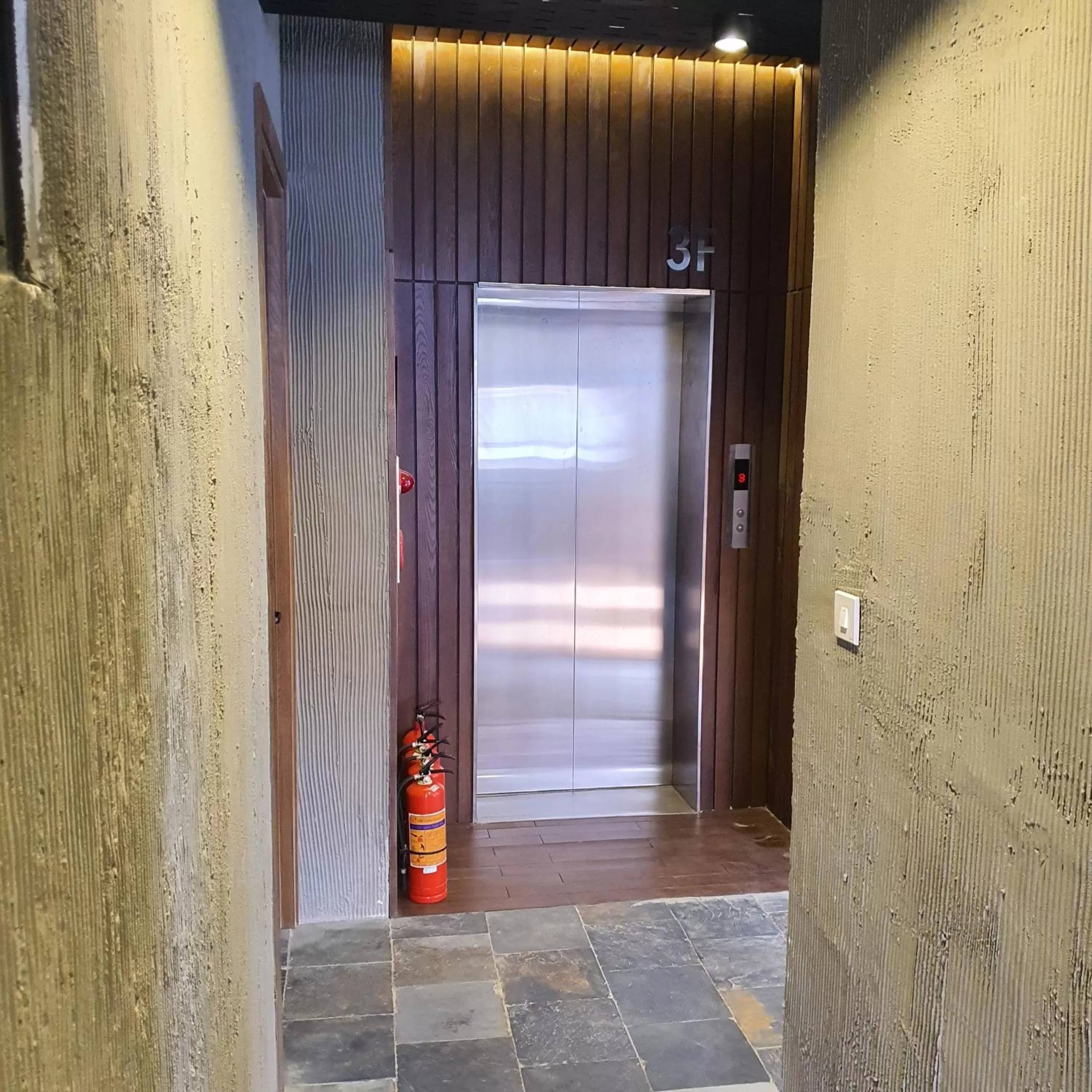elevator in Cagina Boutique Hostel