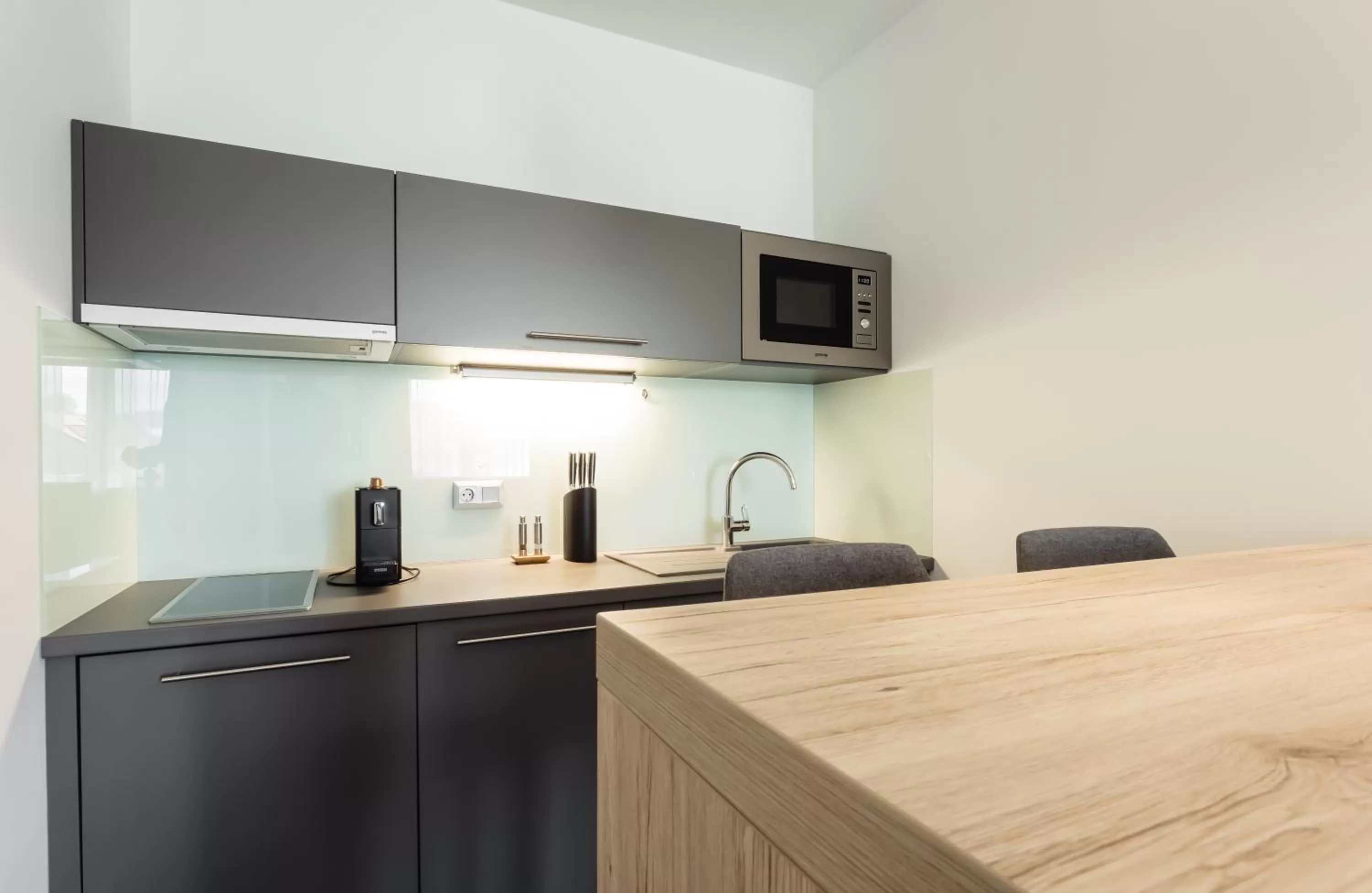 Kitchen or kitchenette in Hotel Smart Liv'in