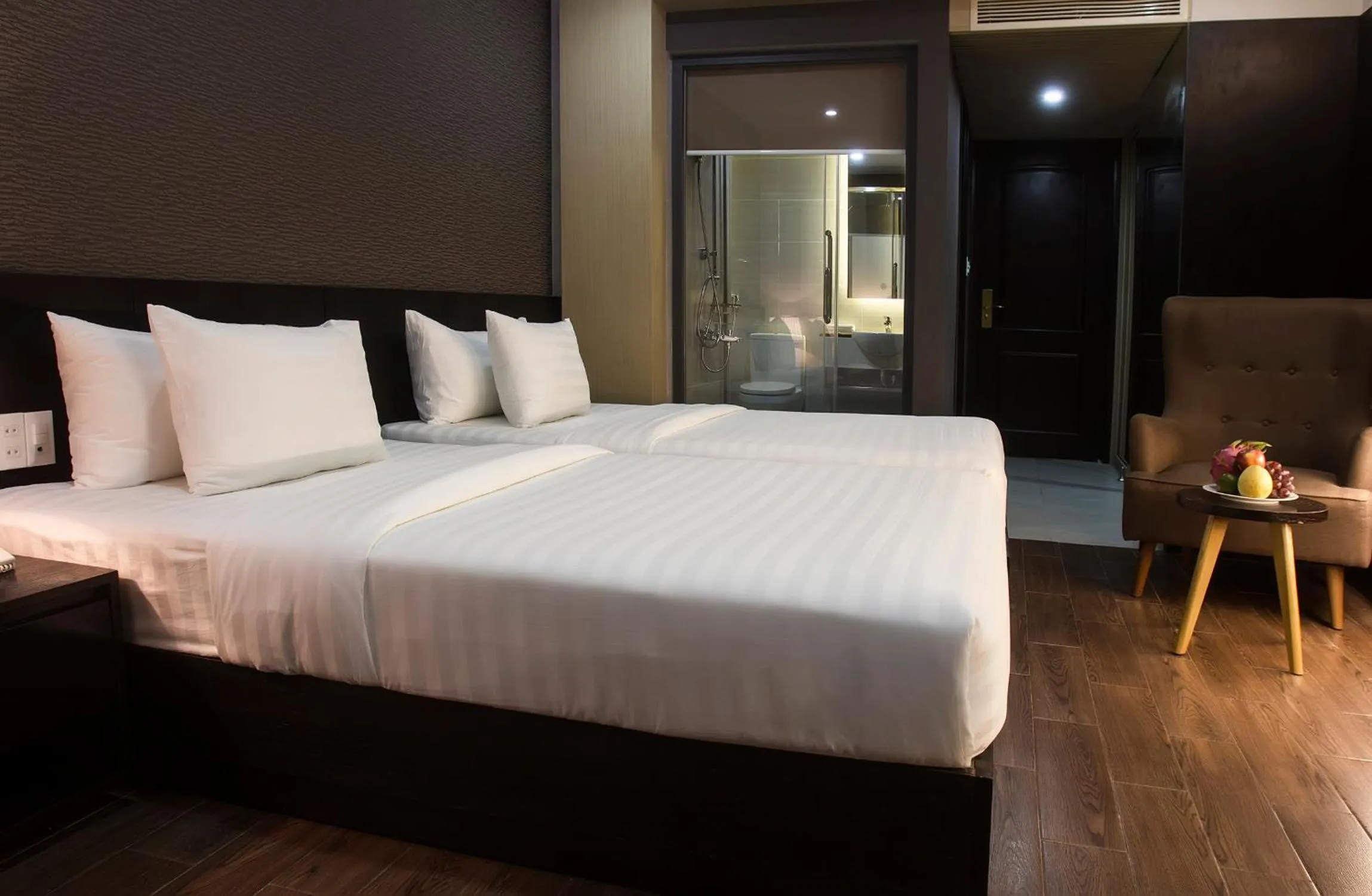 Bed in Golden Nha Trang Hotel