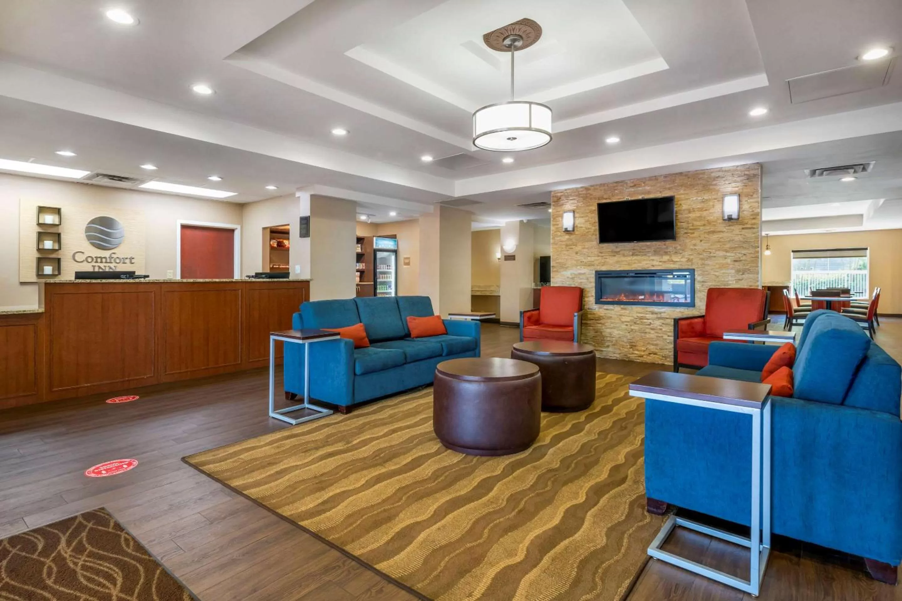 Lobby or reception in Comfort Inn International Drive