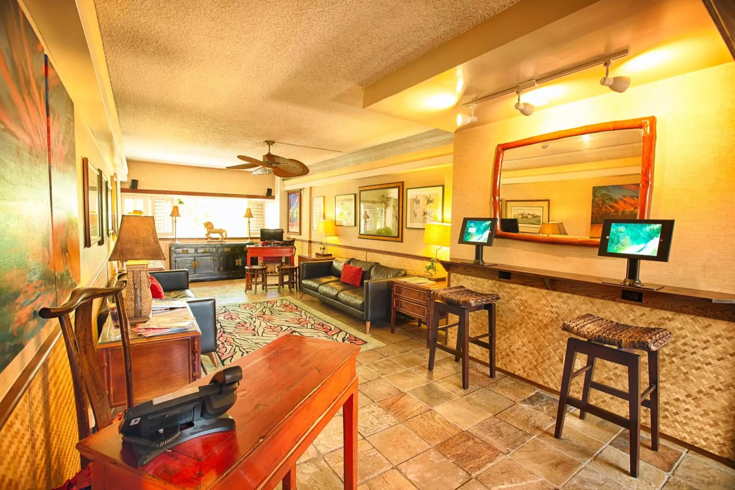 Lobby or reception in The Equus Lobby or reception in The Equus