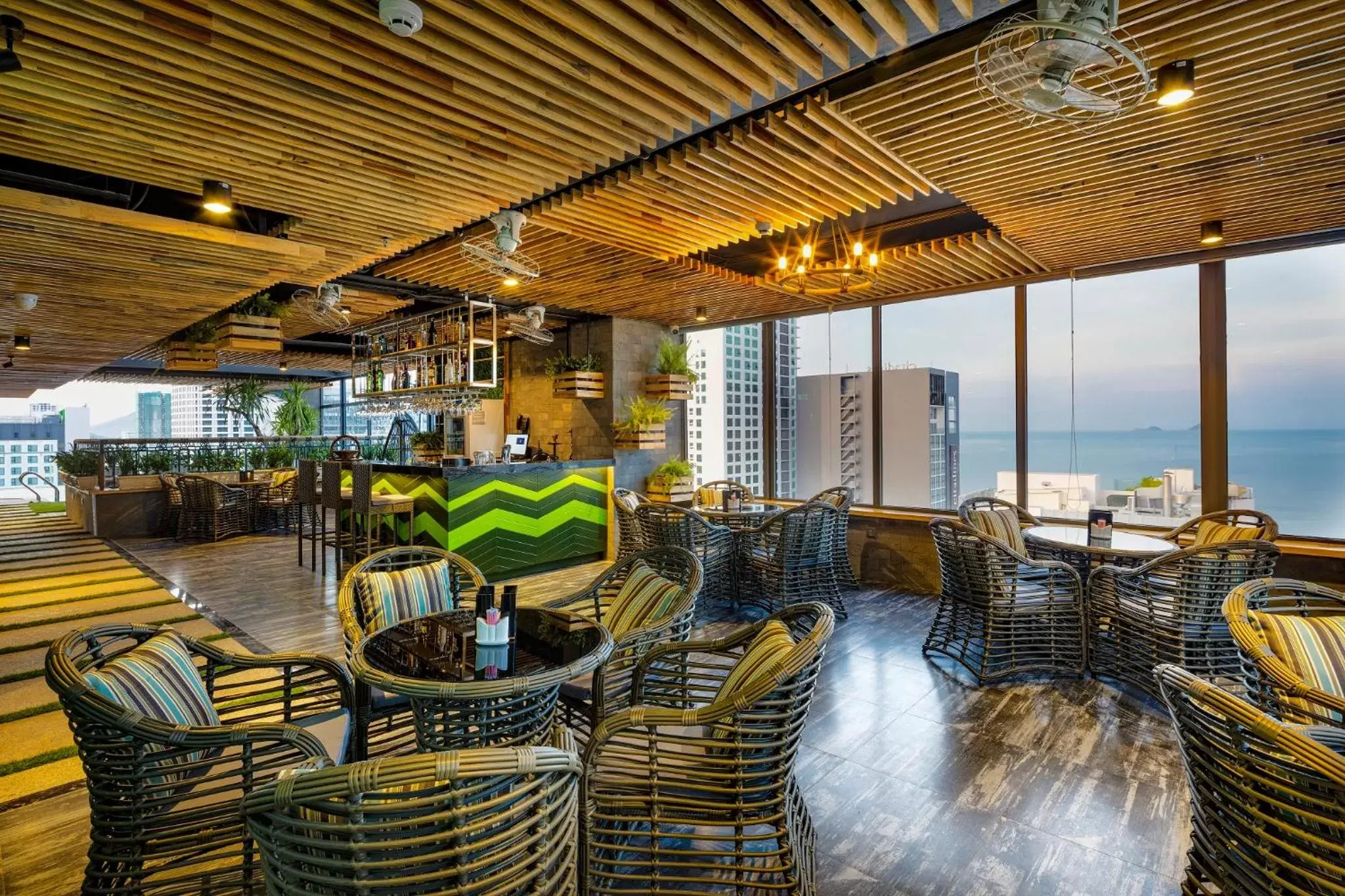 Lounge or bar in Erica Nha Trang Hotel