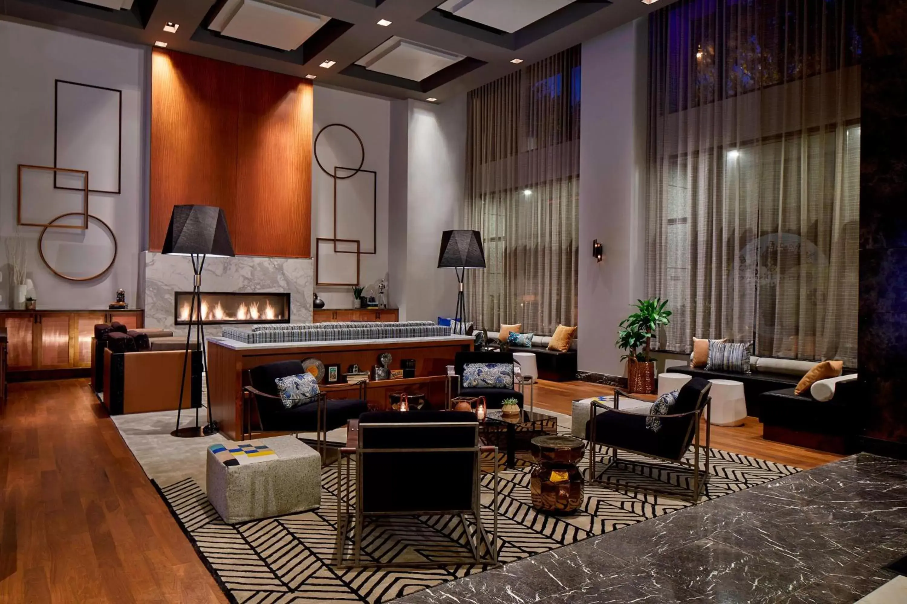 Lobby or reception in Renaissance Atlanta Midtown Hotel