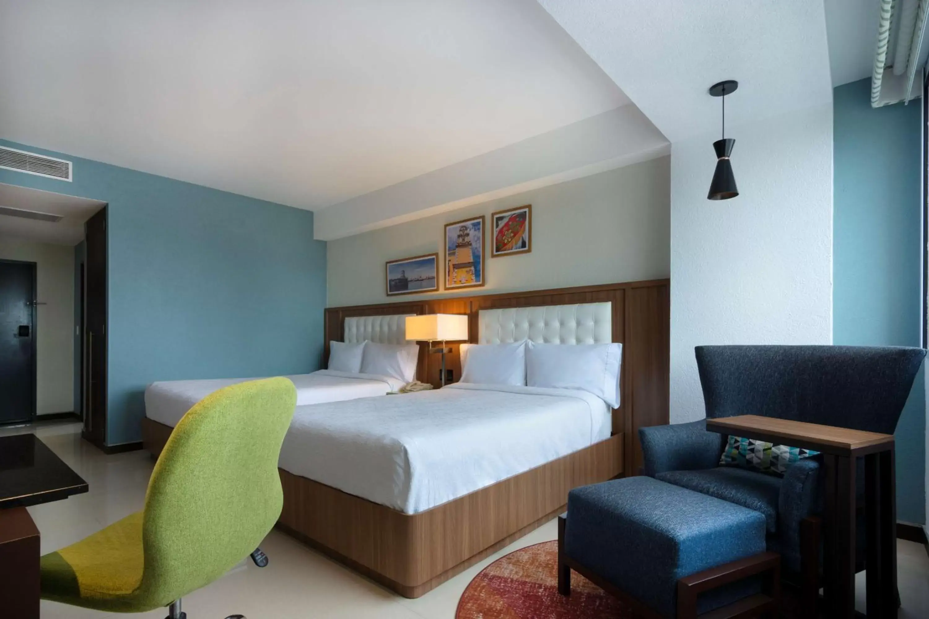 Bed in Hampton by Hilton Veracruz Boca Del Rio