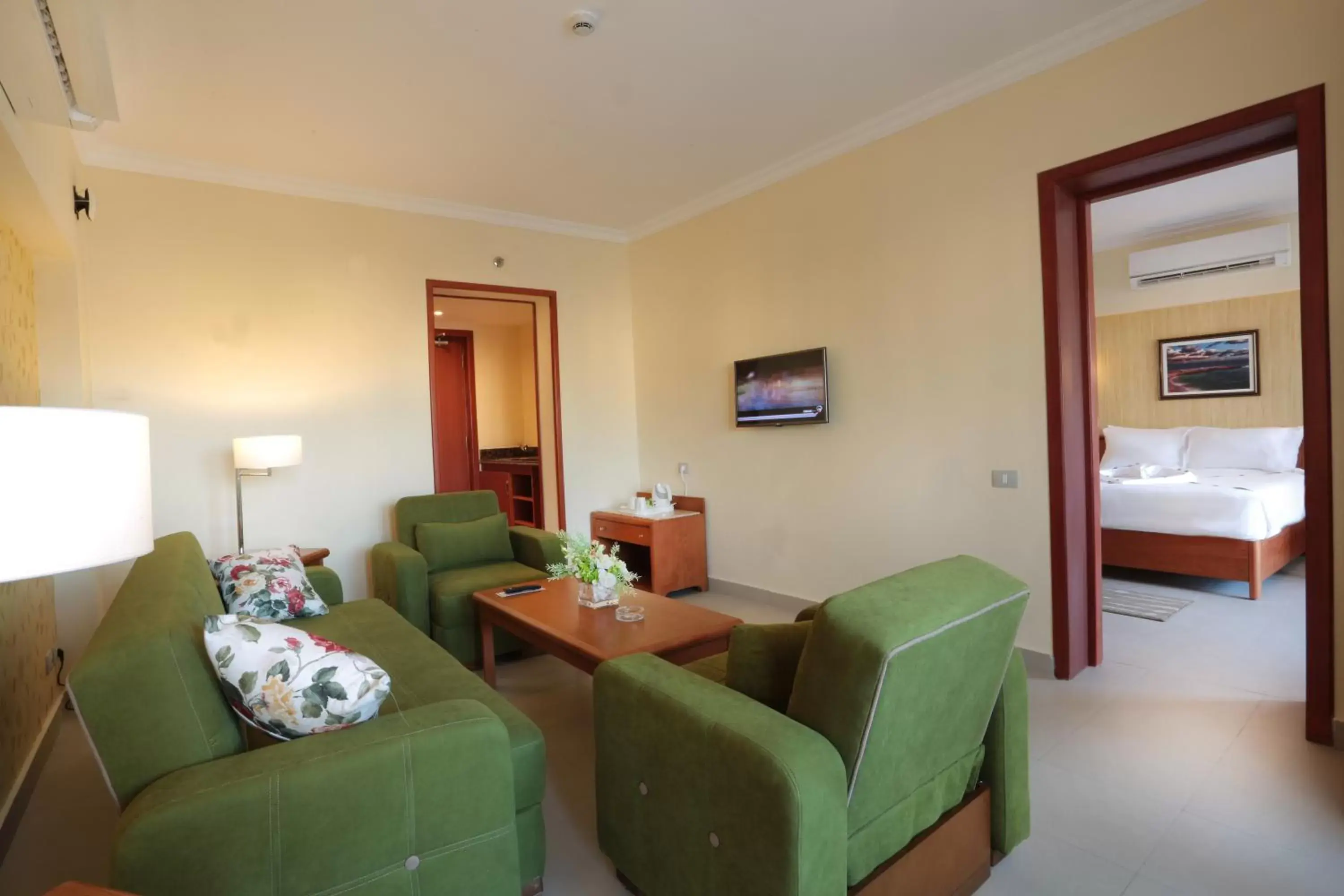 Living room, Seating Area in The Grand Plaza Hotel Smouha