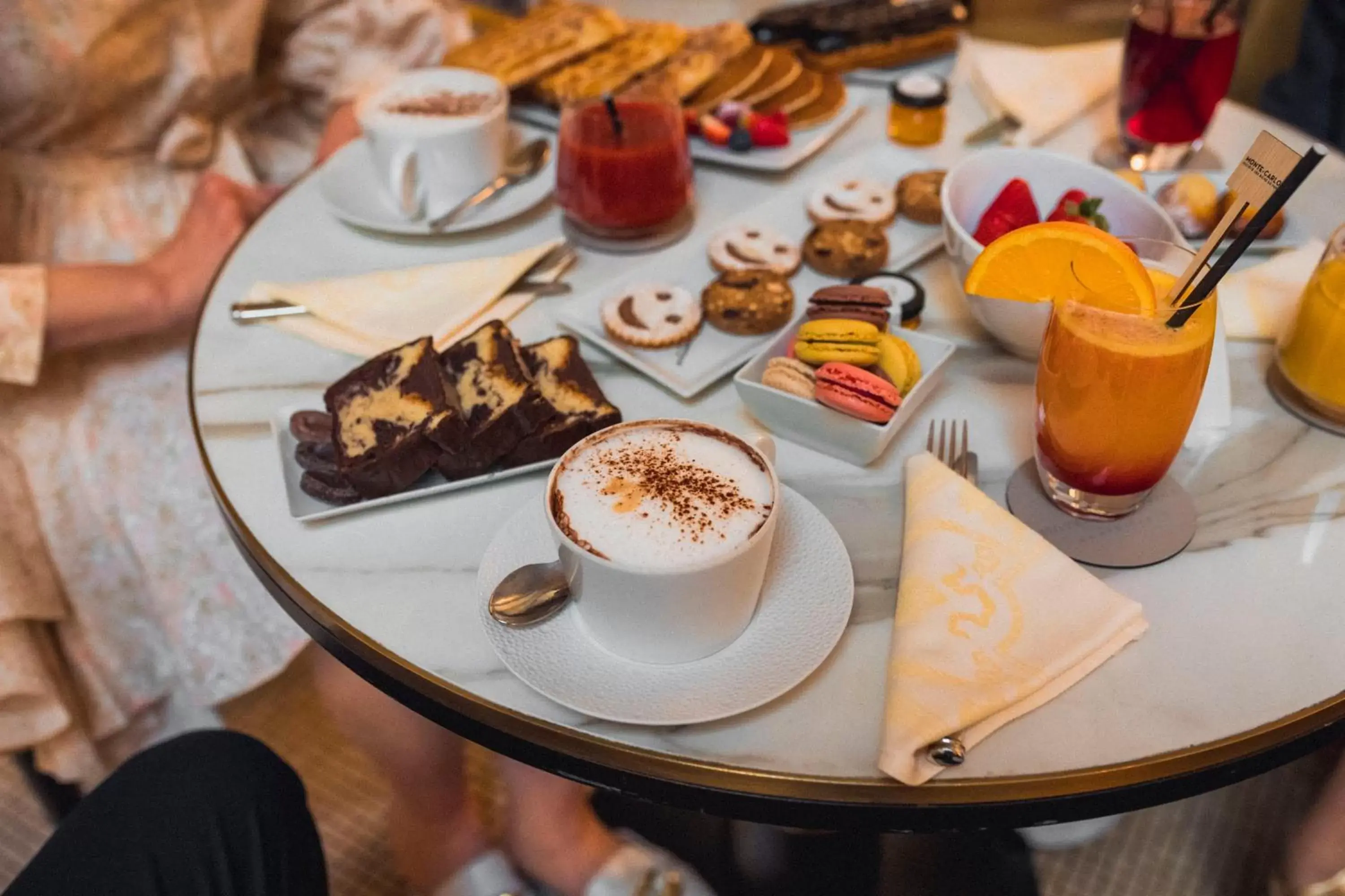 Breakfast in Hôtel Hermitage Monte-Carlo