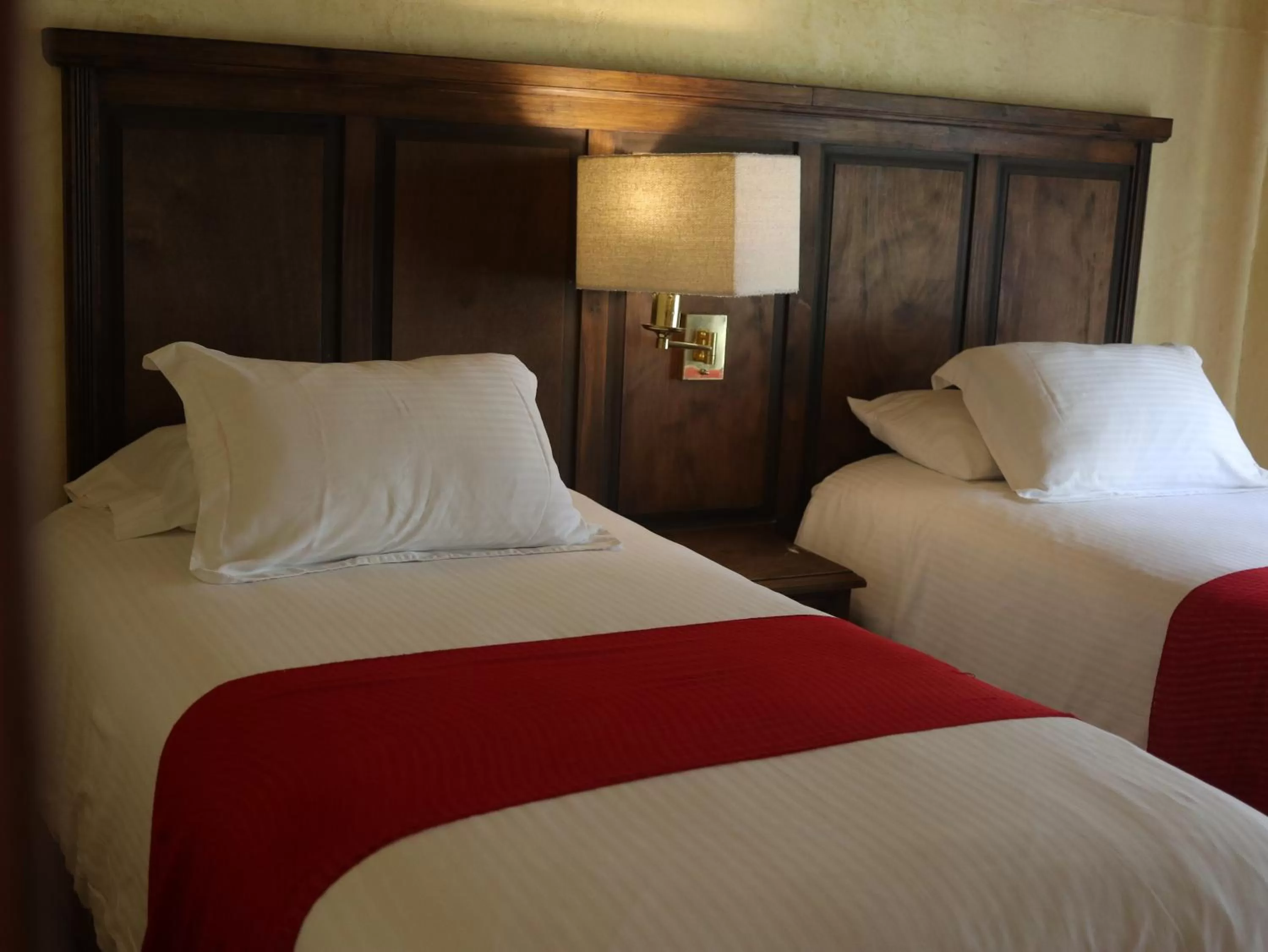 Bed in Cabañas La Cascada