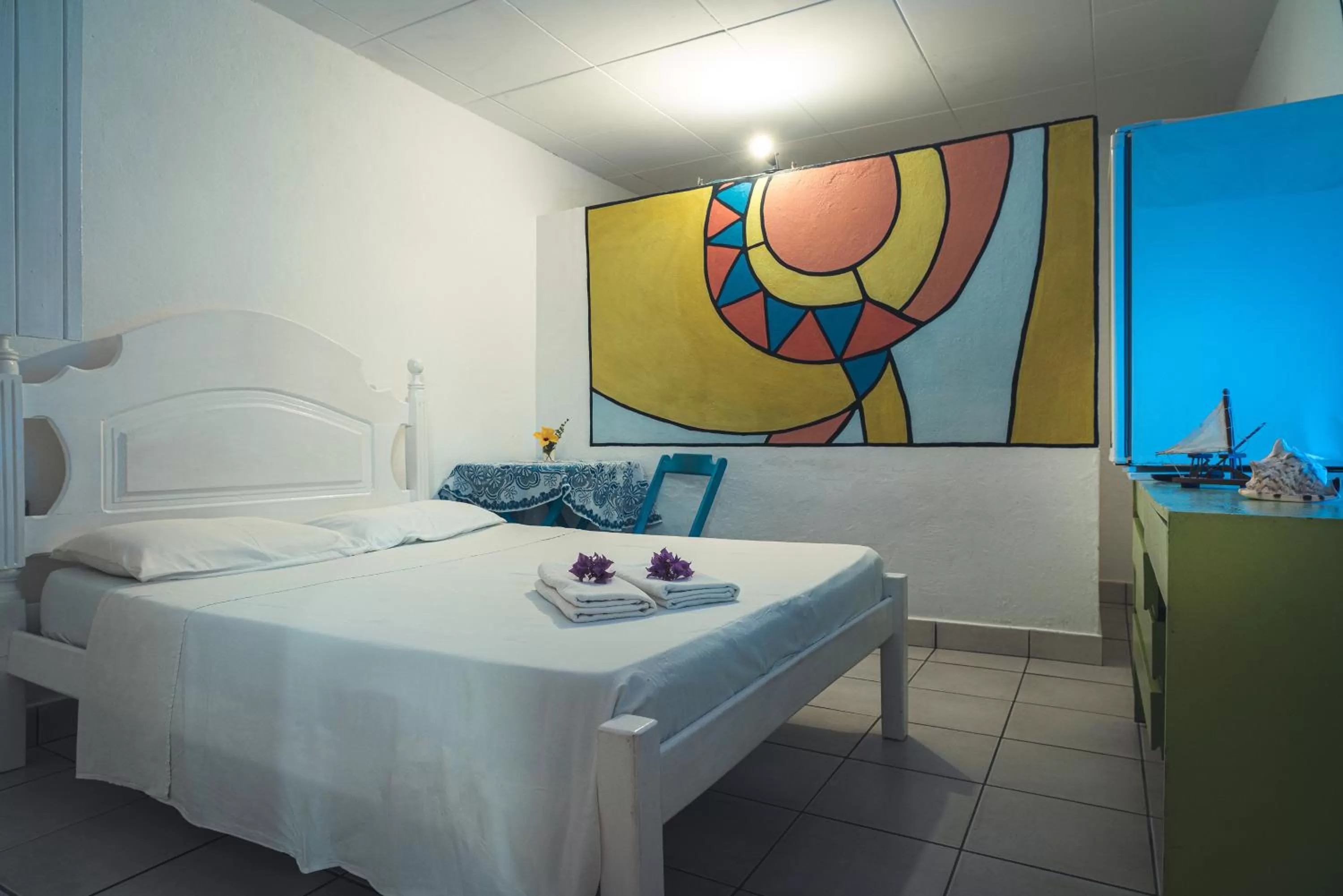 Bed in Pousada Cambará