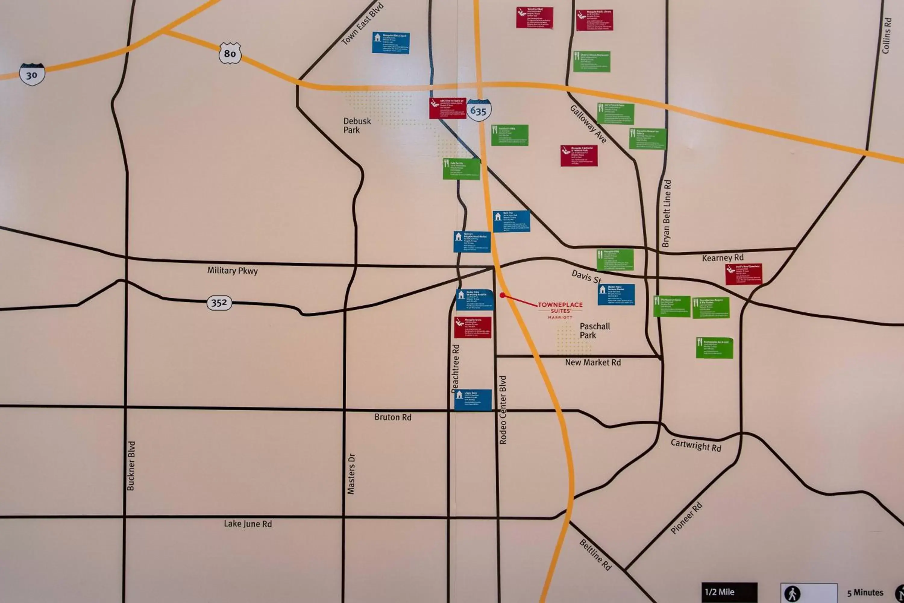 Location, Floor Plan in TownePlace Suites by Marriott Dallas Mesquite