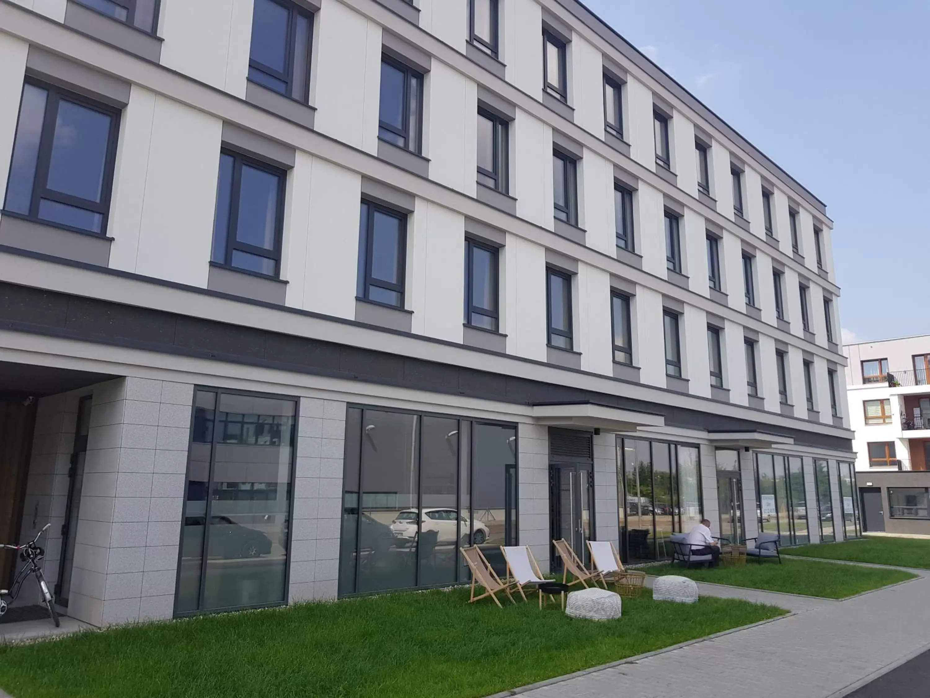 Property building in Arche Hotel Poloneza Property building in Arche Hotel Poloneza