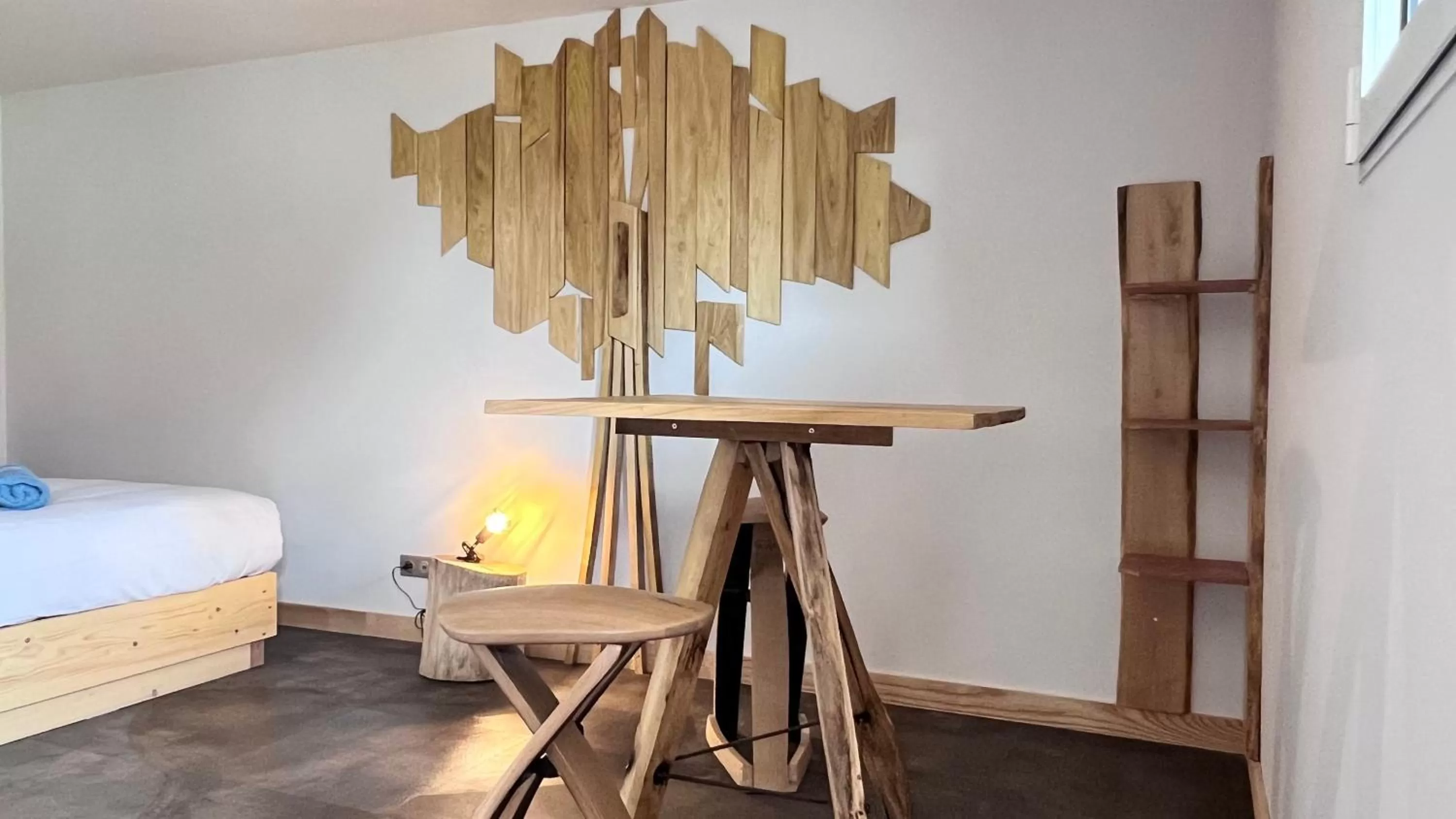 Bed in Hôtel En Tilleul