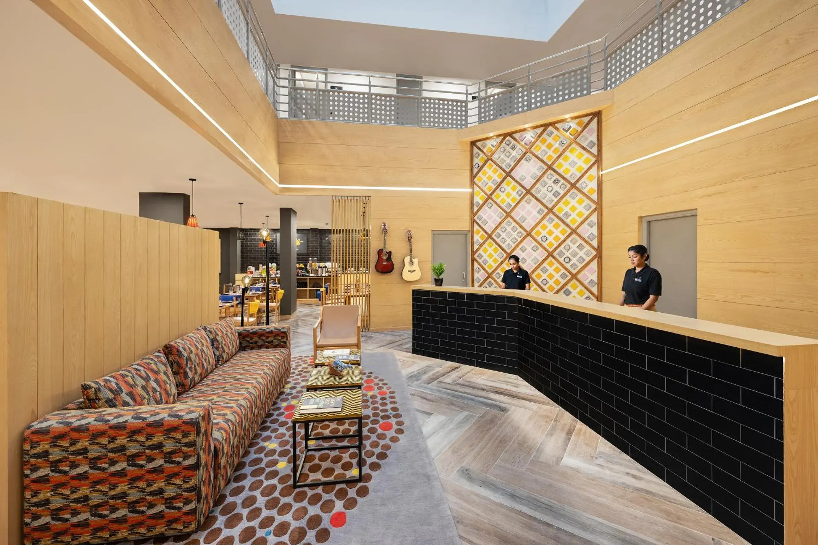 Lobby or reception in Ginger Surat Lobby or reception in Ginger Surat