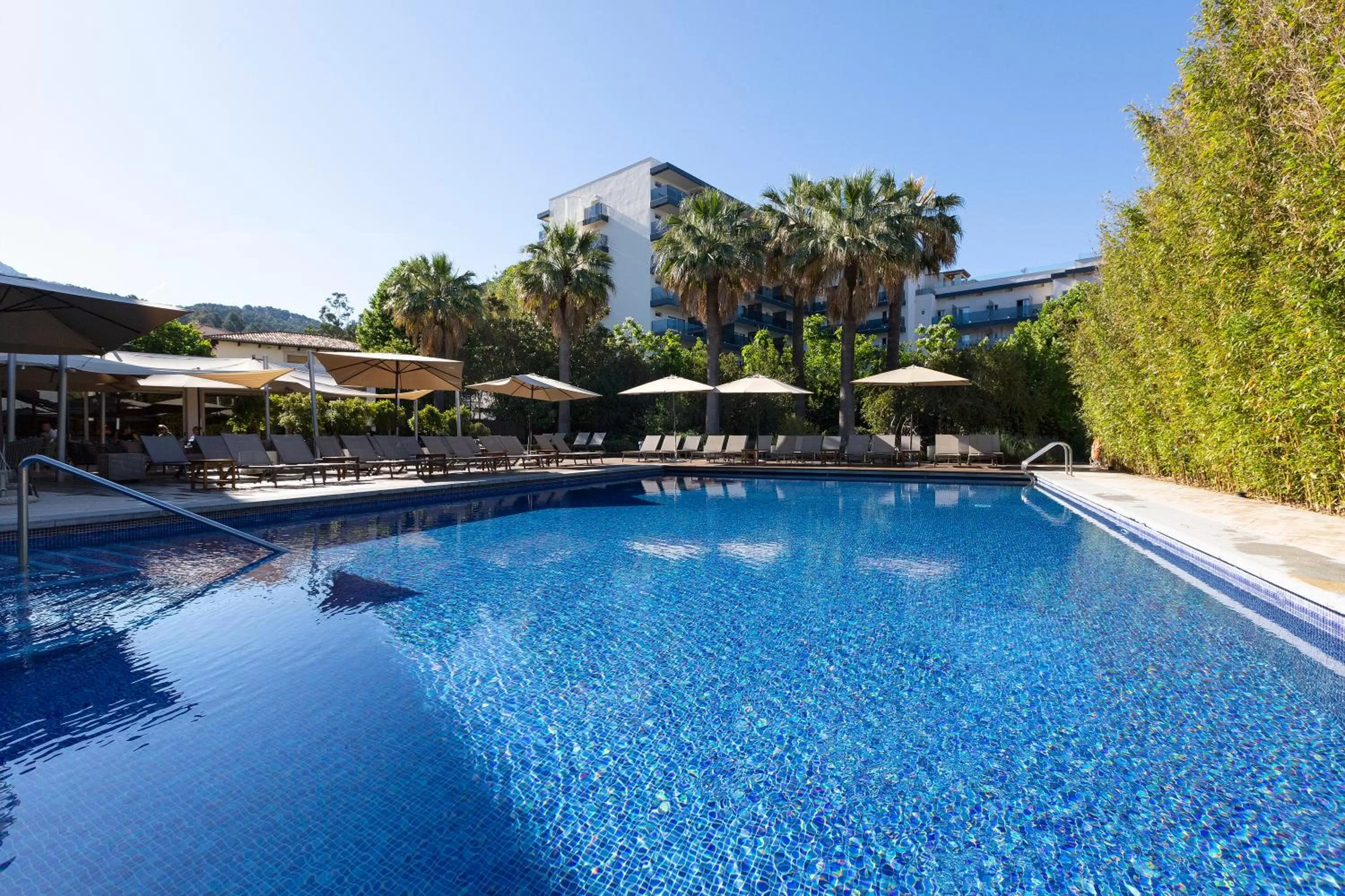 Swimming pool in Aimia Hotel