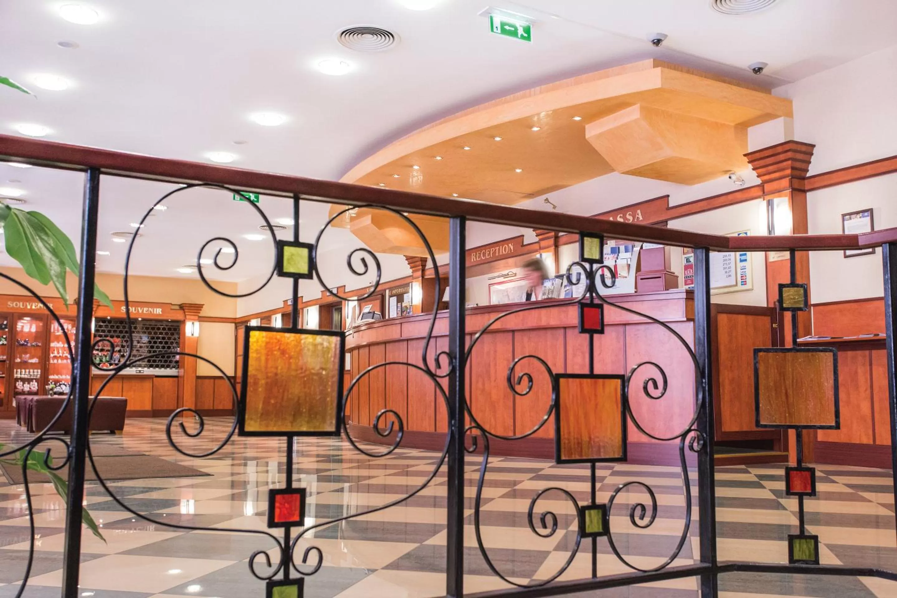 Lobby or reception in Danubius Hotel Erzsébet City Center