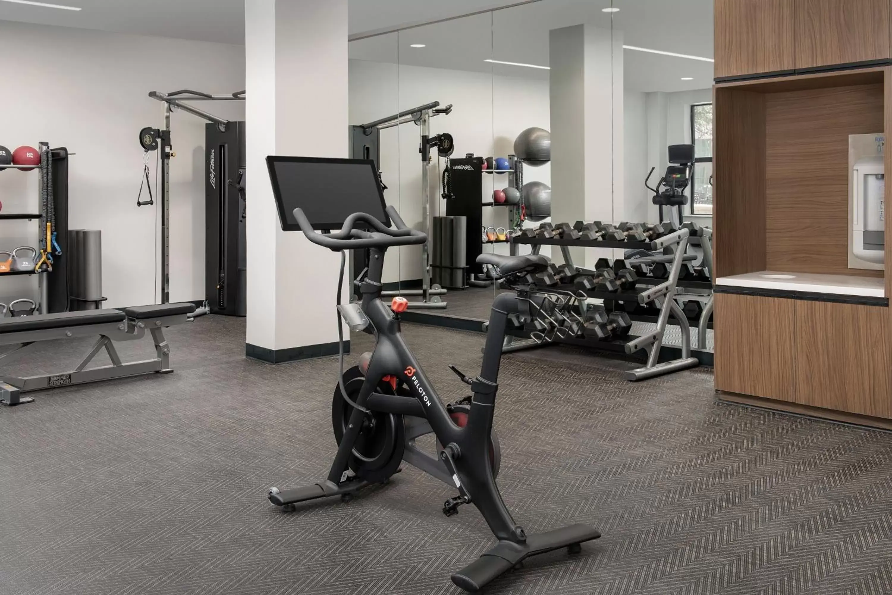 Fitness centre/facilities, Fitness Center/Facilities in Courtyard by Marriott Savannah Downtown - Historic District