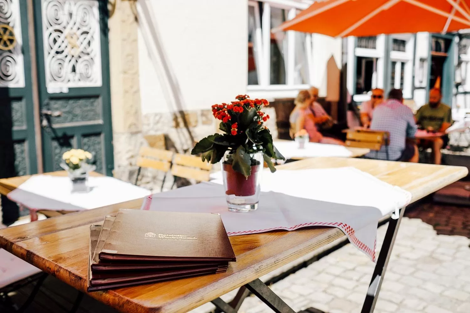 Balcony/Terrace in Ratskeller Wiedenbrück