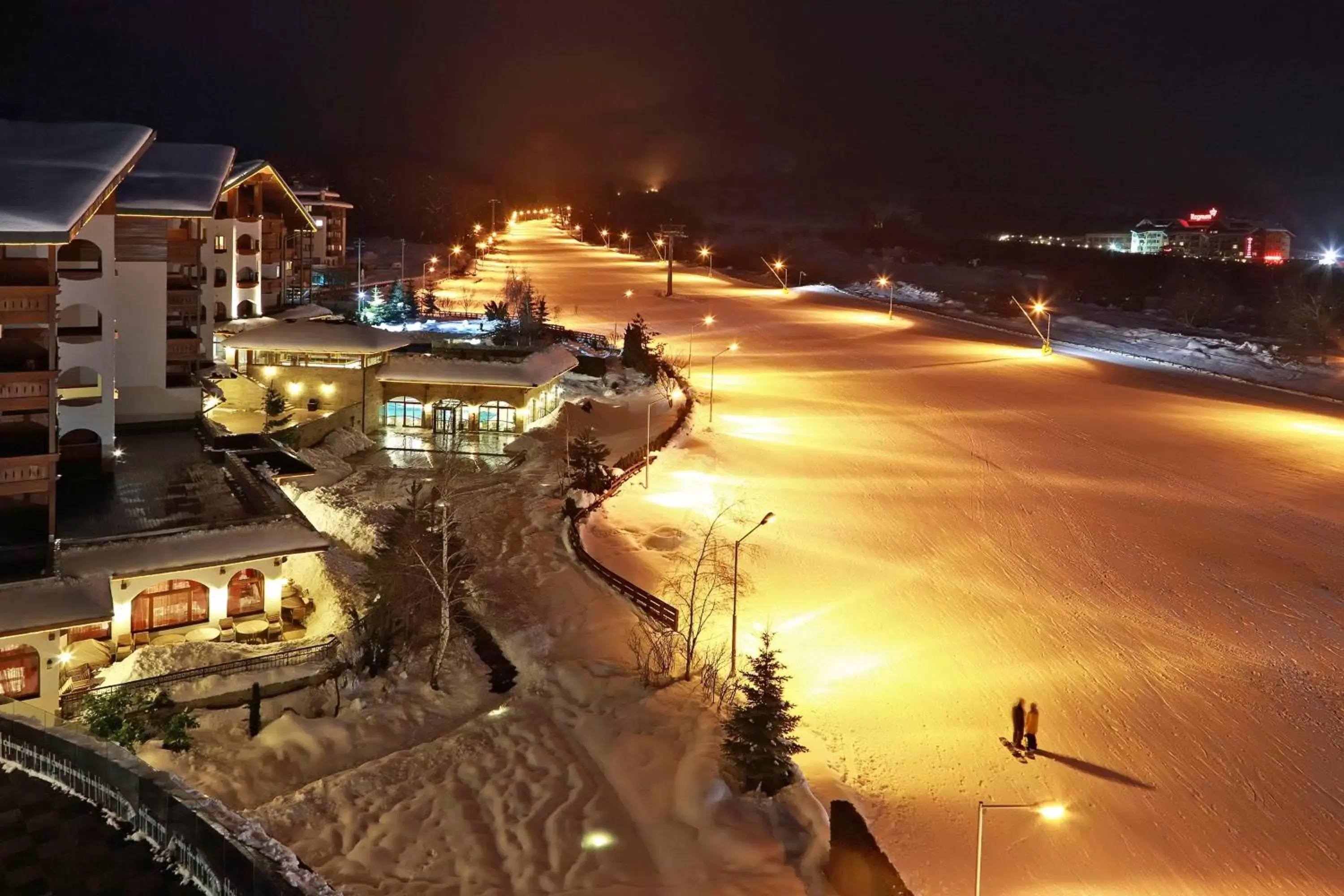 Property building, Bird's-eye View in Kempinski Hotel Grand Arena Bansko