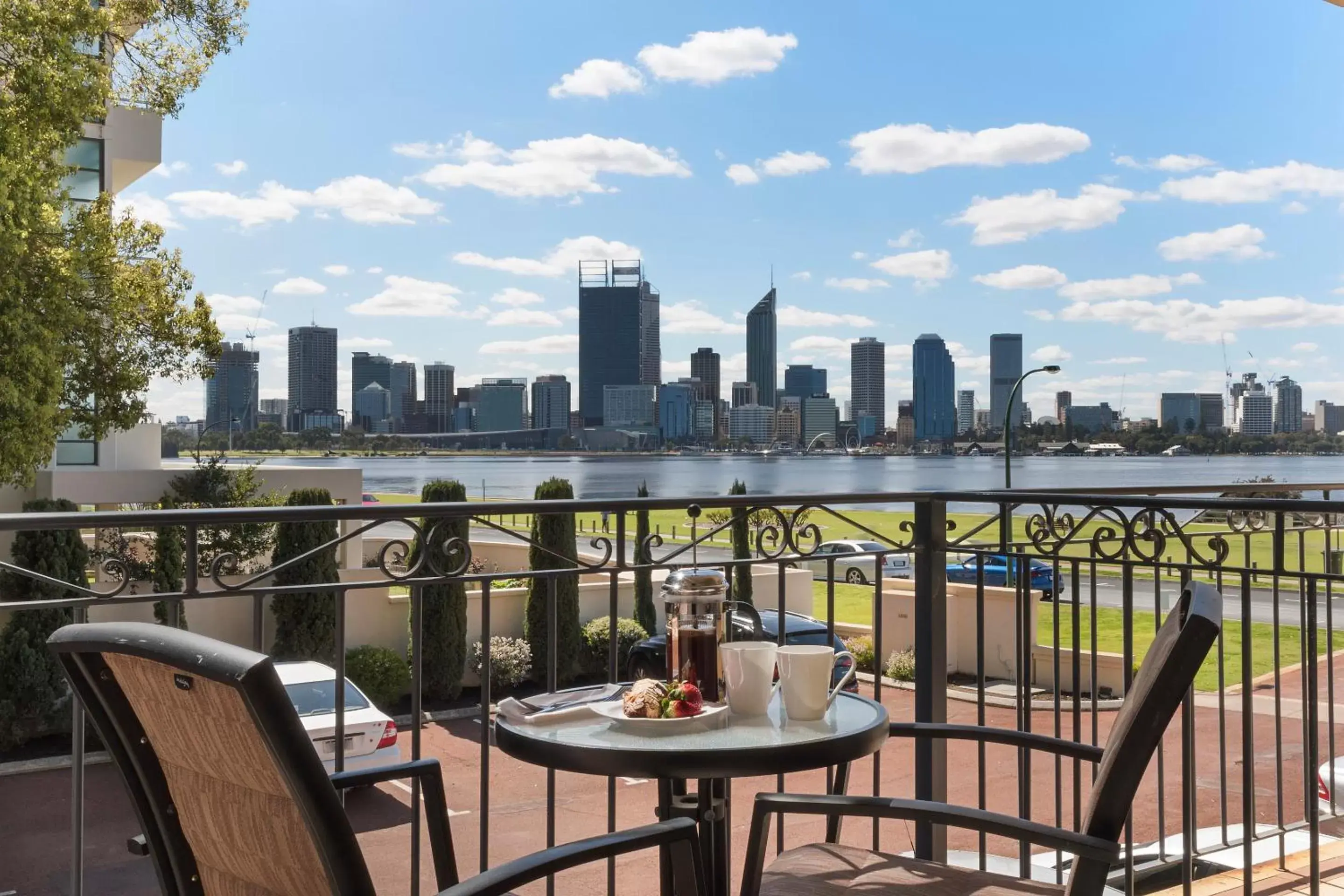 Balcony/Terrace in The Peninsula Riverside Serviced Apartments