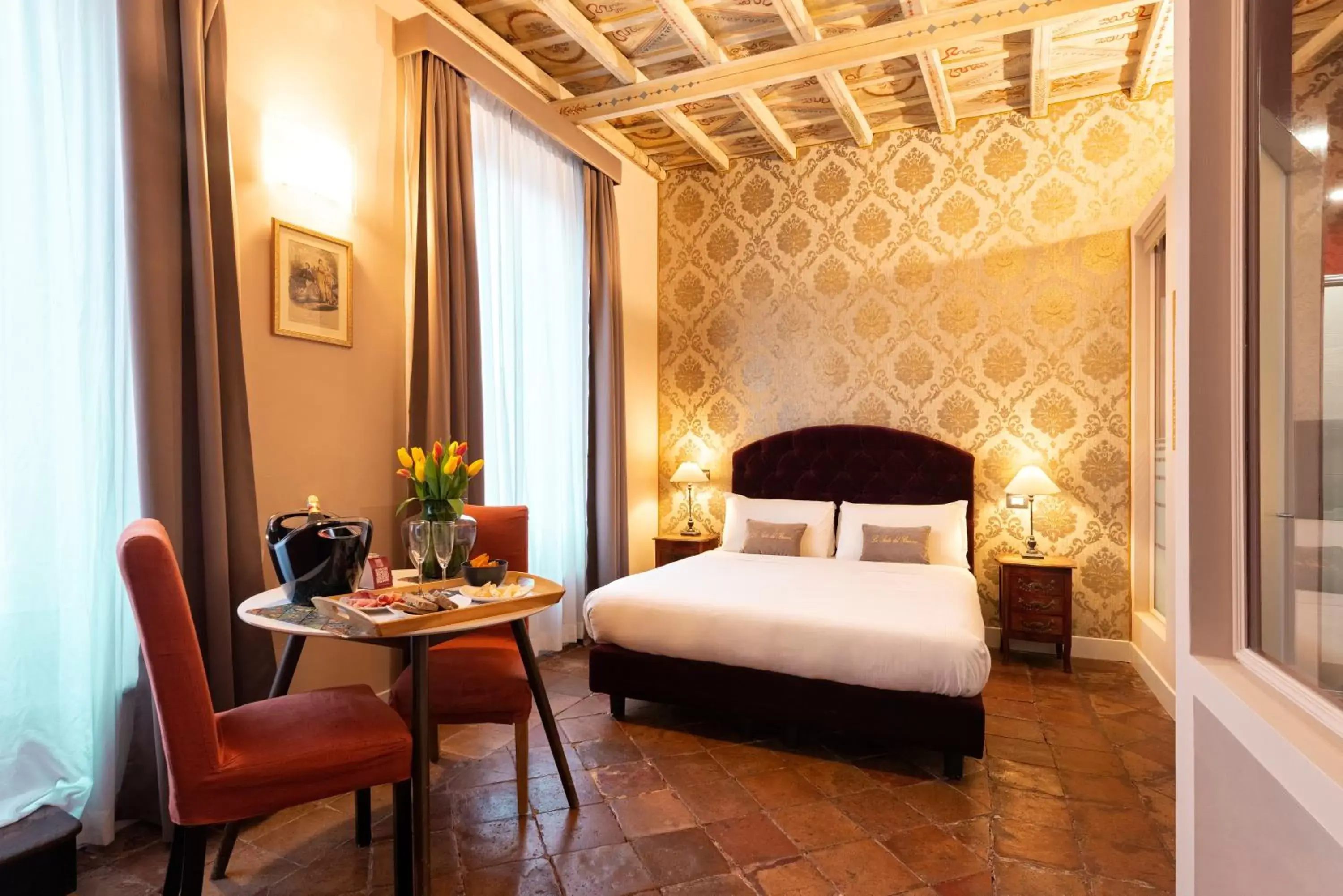 Bedroom, Bed in Le Suite del Barone
