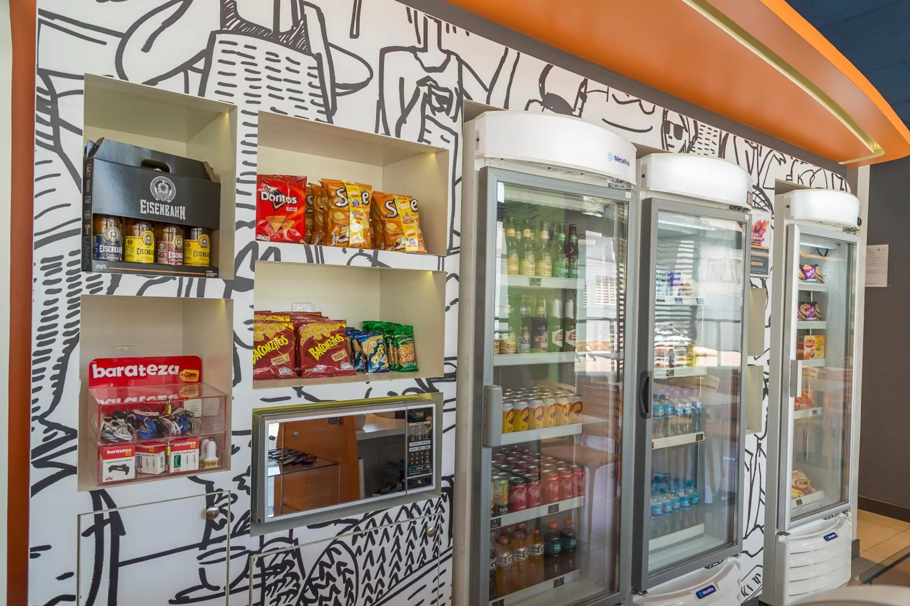 On-site shops in ibis budget Blumenau