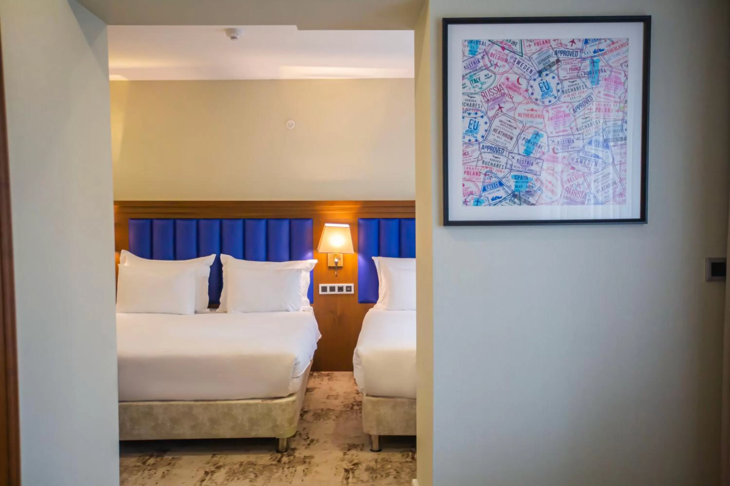 Bed in Ramada Plaza Sultanahmet