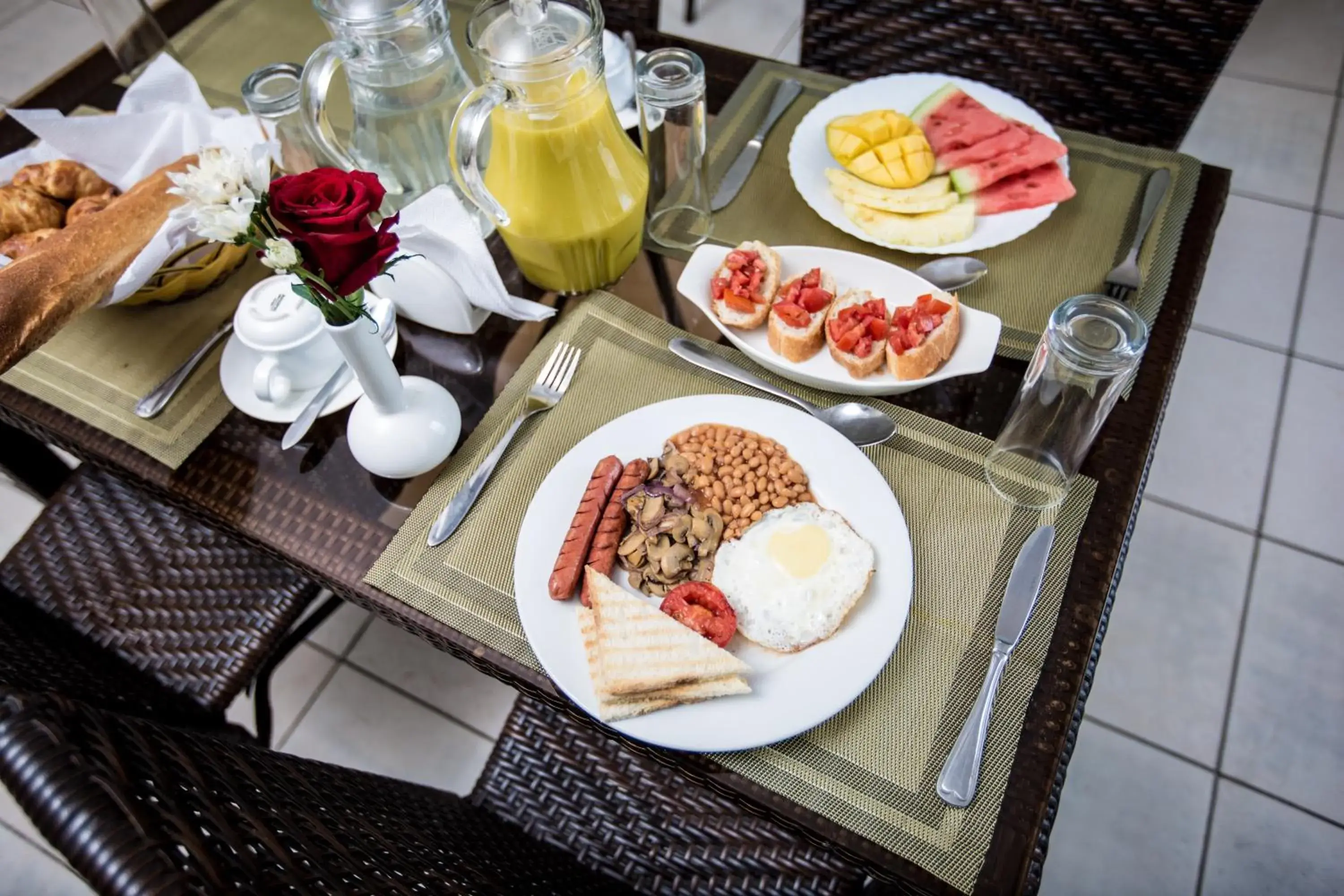 Breakfast in Mayfair Hotel