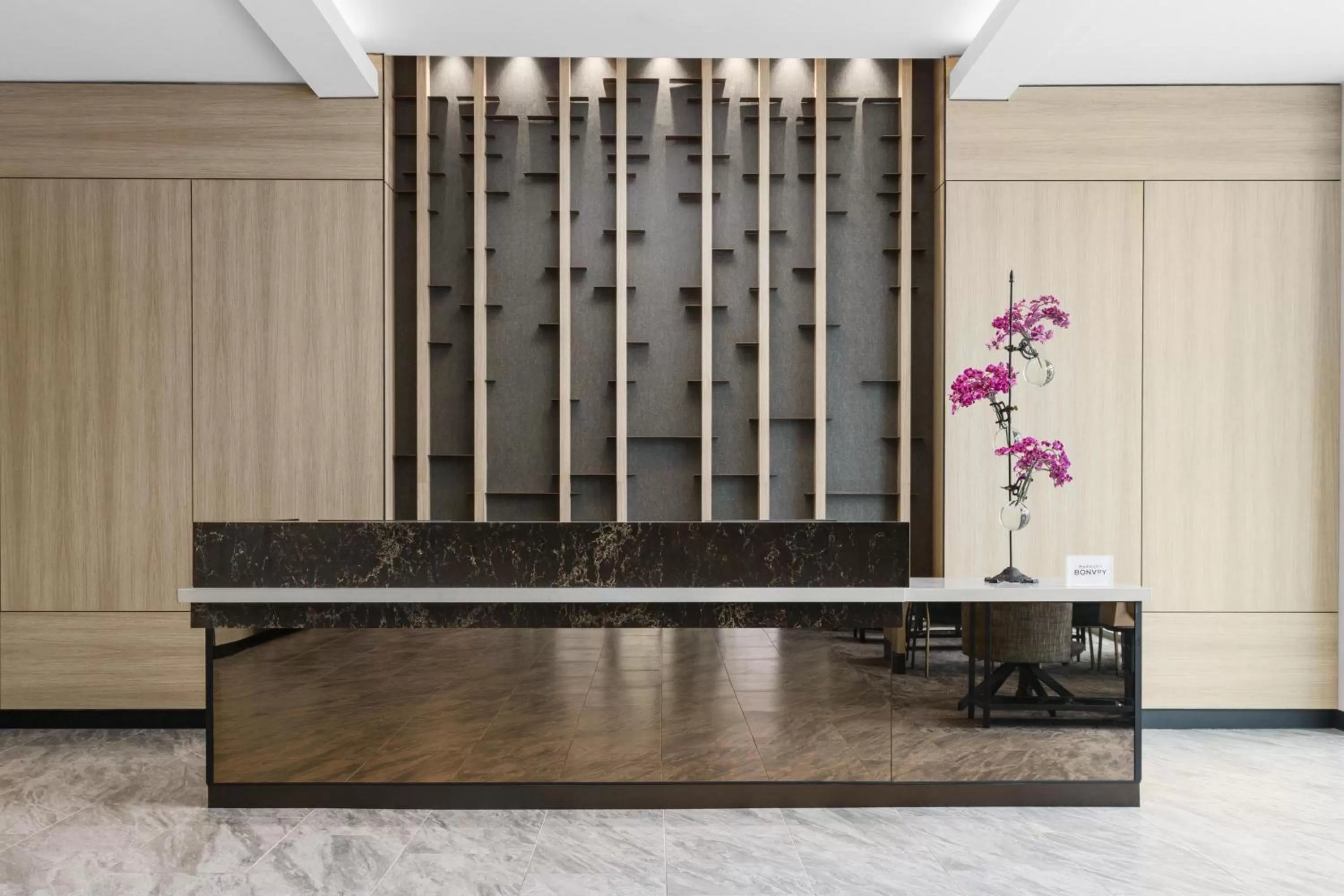 Lobby or reception in AC Hotel By Marriott Raleigh Downtown