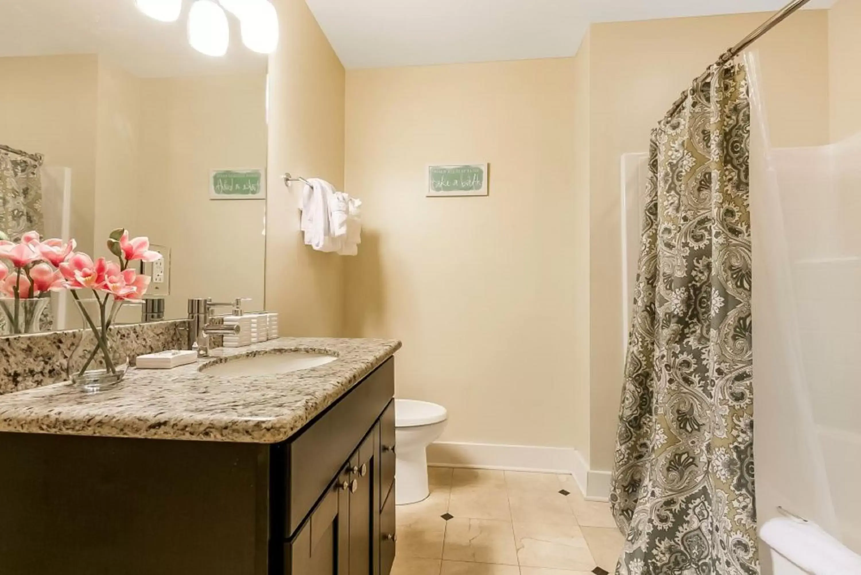Bathroom in Stunning Apartments with Luxury Amenities
