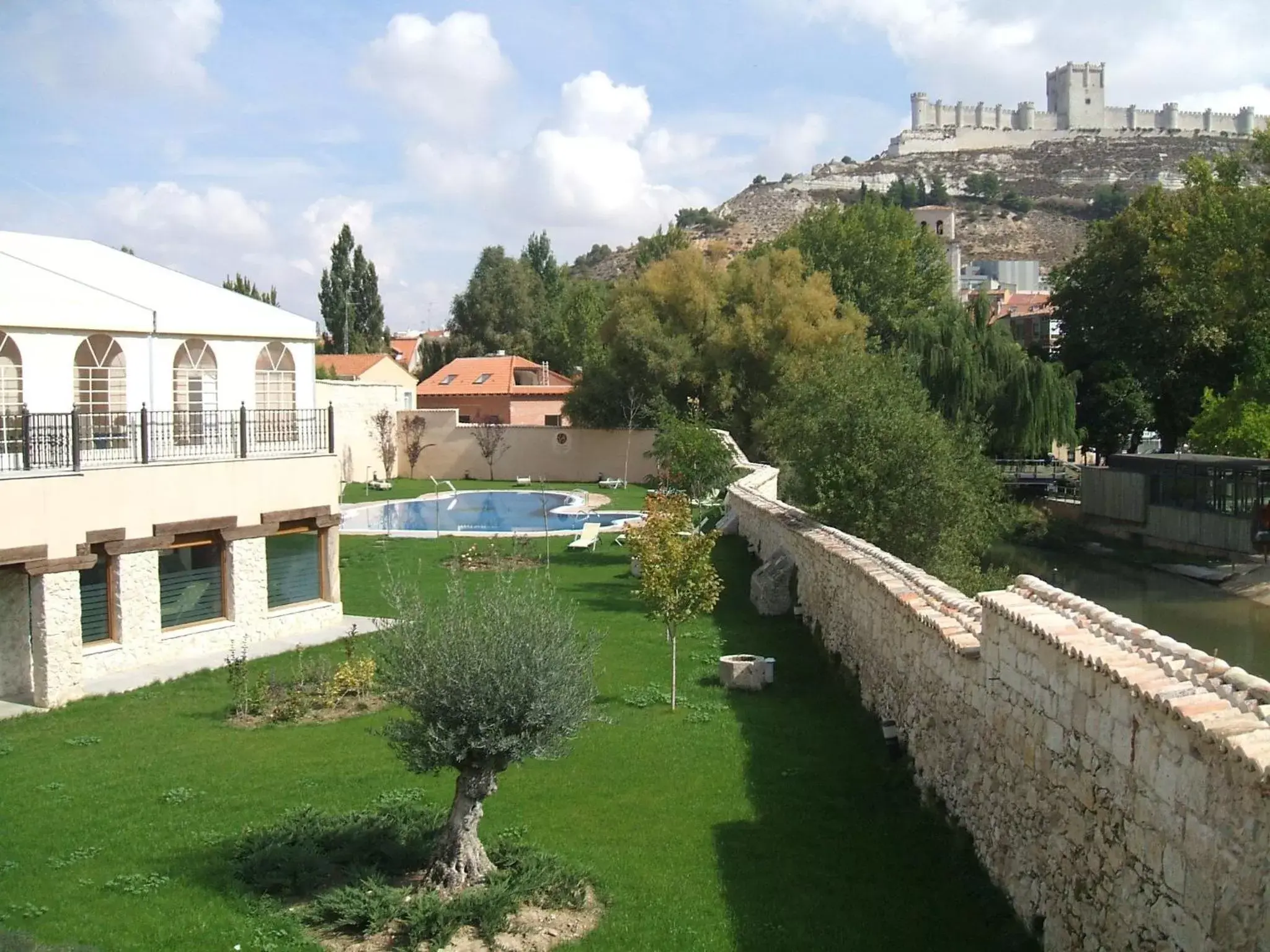 Garden, Pool View in AZZ Peñafiel Las Claras Hotel & Spa