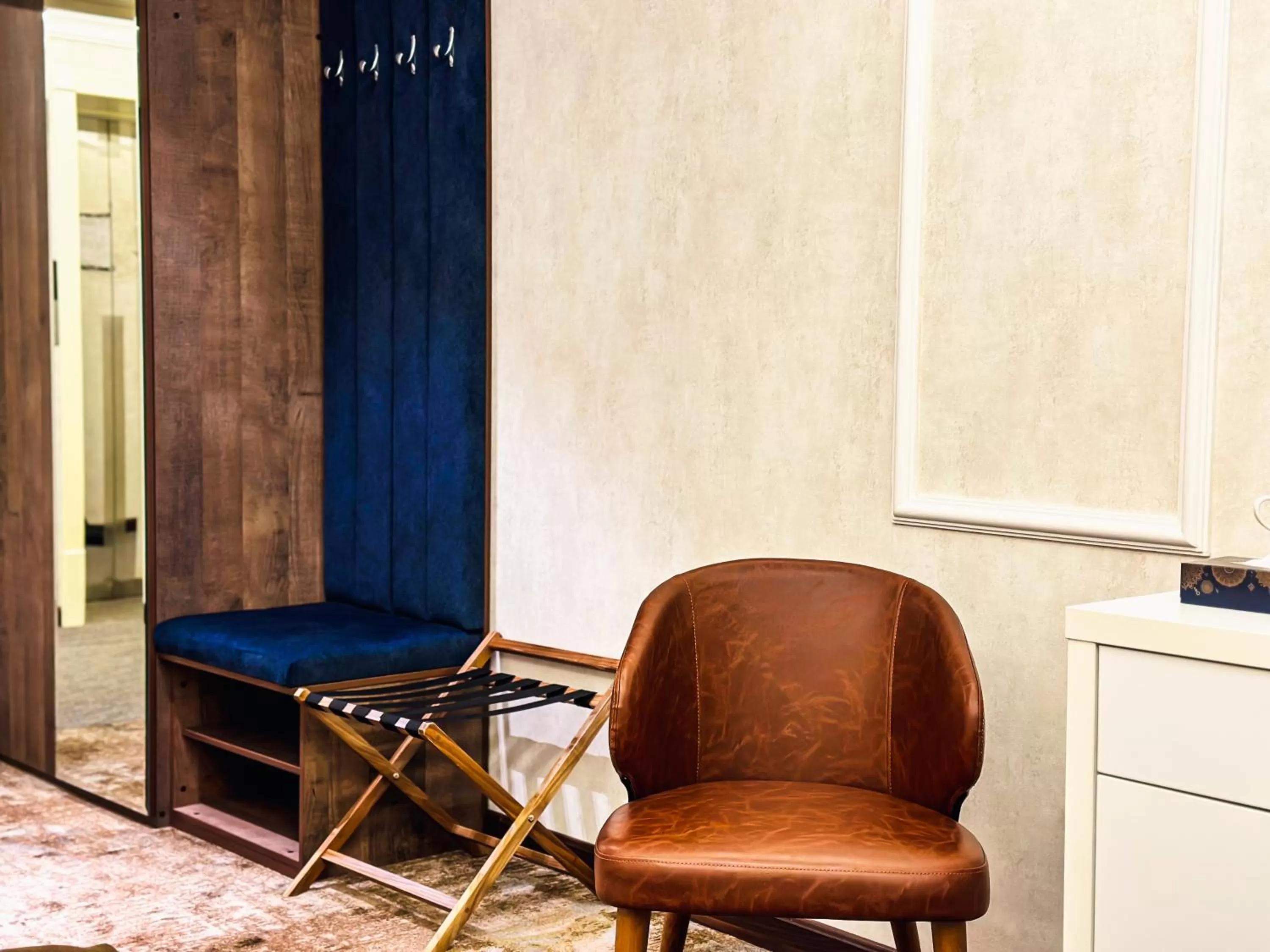 hair dresser in Garnet Hotel Tashkent