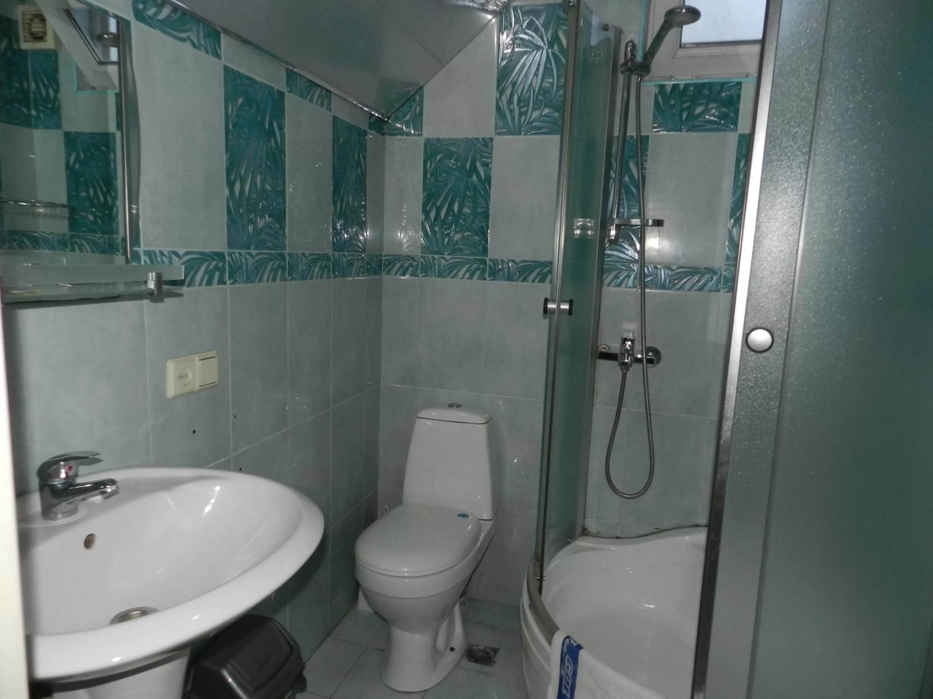 Shower in Hotel Elegant Garden