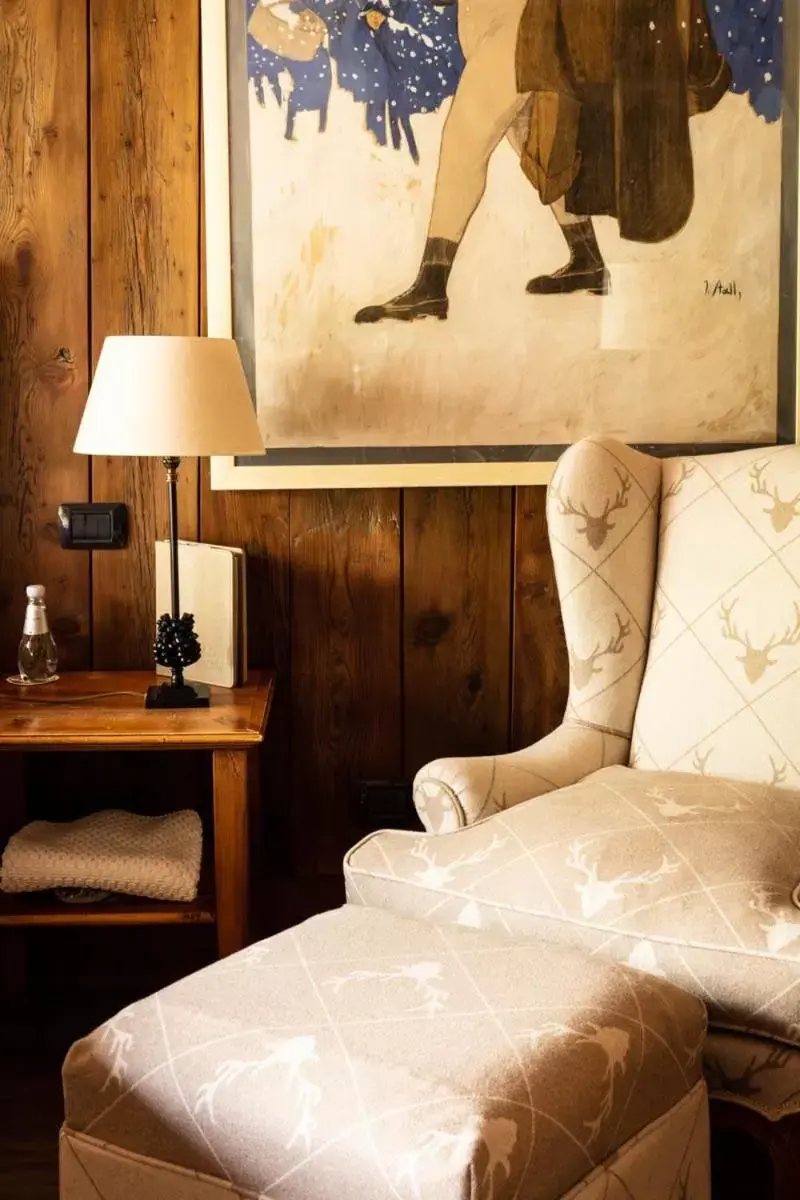 Living room, Bed in Auberge de La Maison