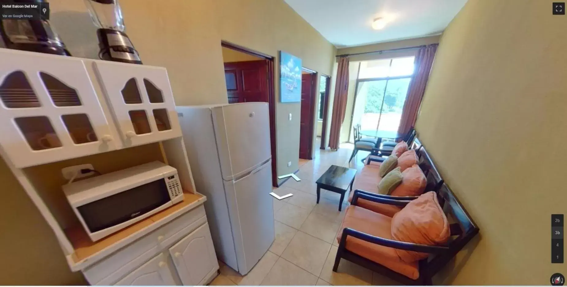 Kitchen or kitchenette in Balcon del Mar Beach Front Hotel